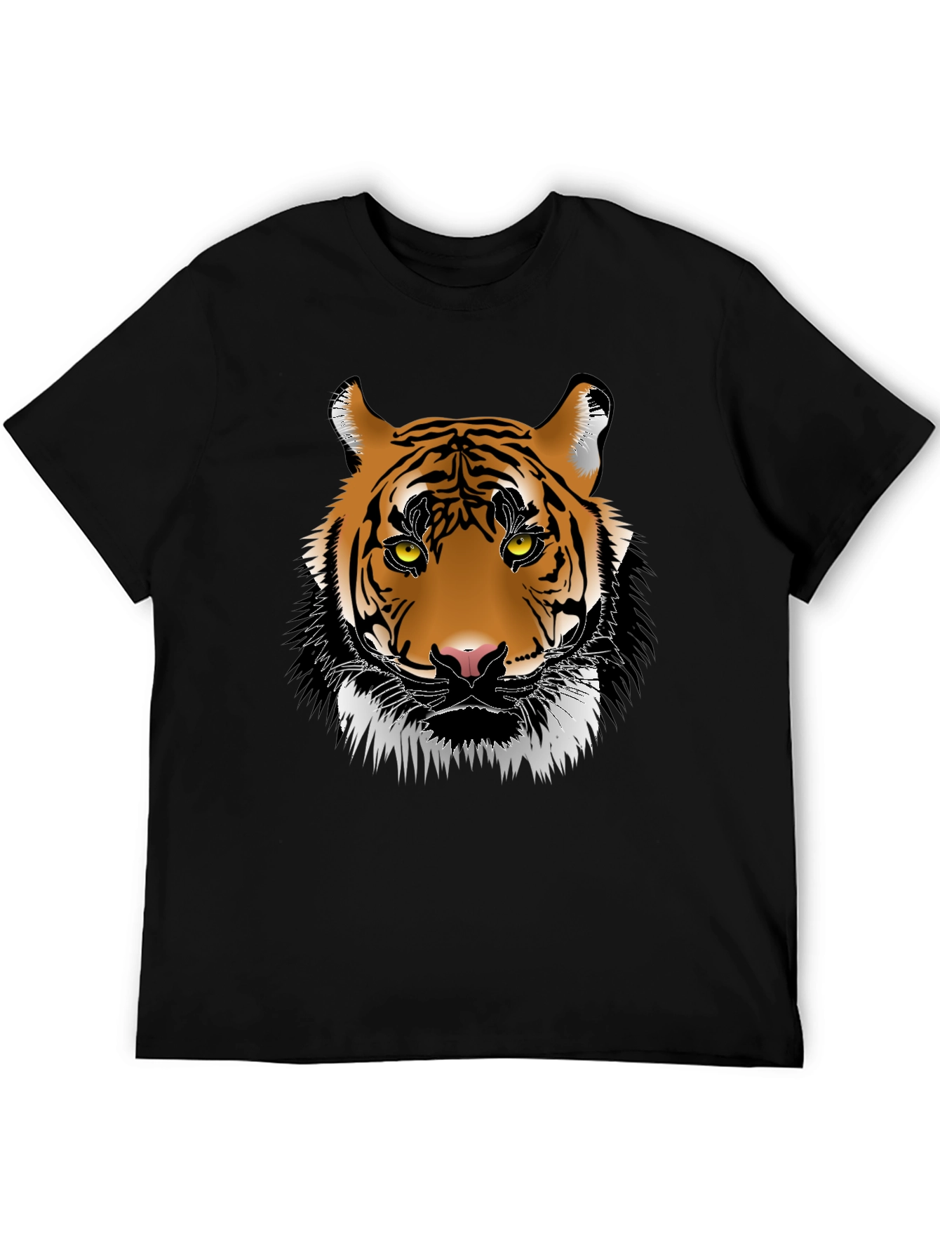 Tiger Graphic Tee - Bold Animal Print T-Shirt