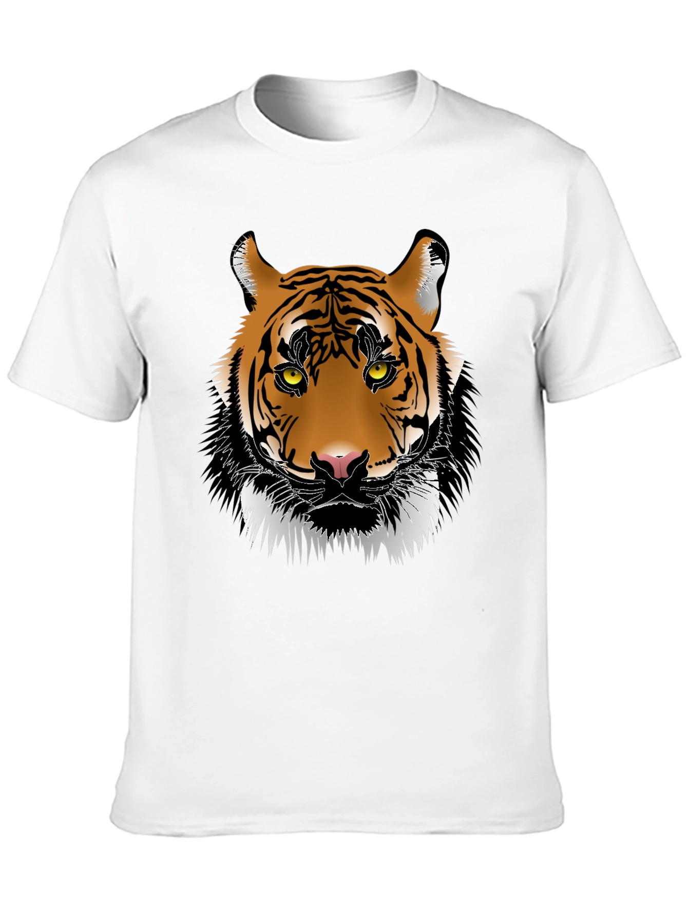 Tiger Graphic Tee - Bold Animal Print T-Shirt