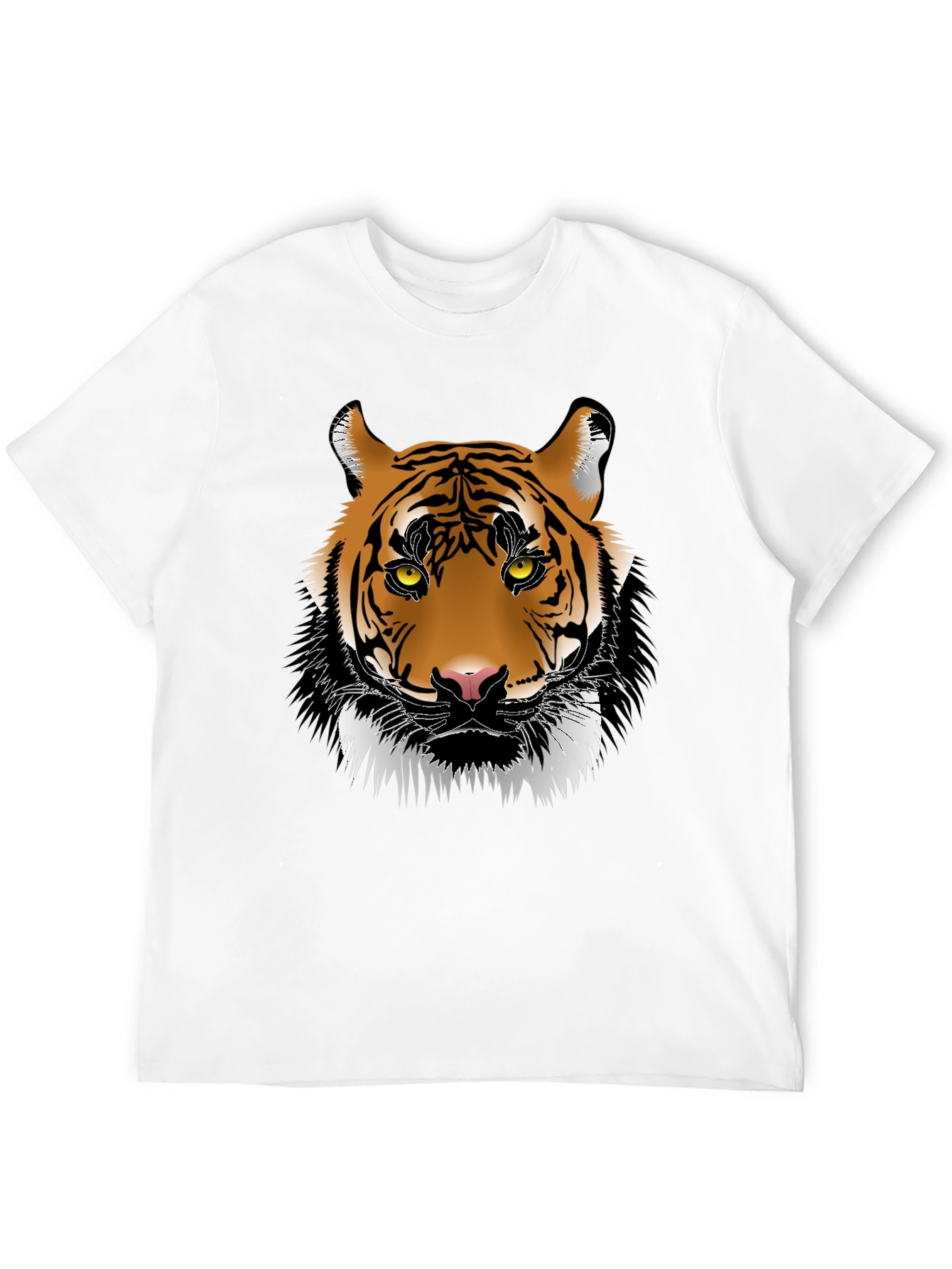Tiger Graphic Tee - Bold Animal Print T-Shirt