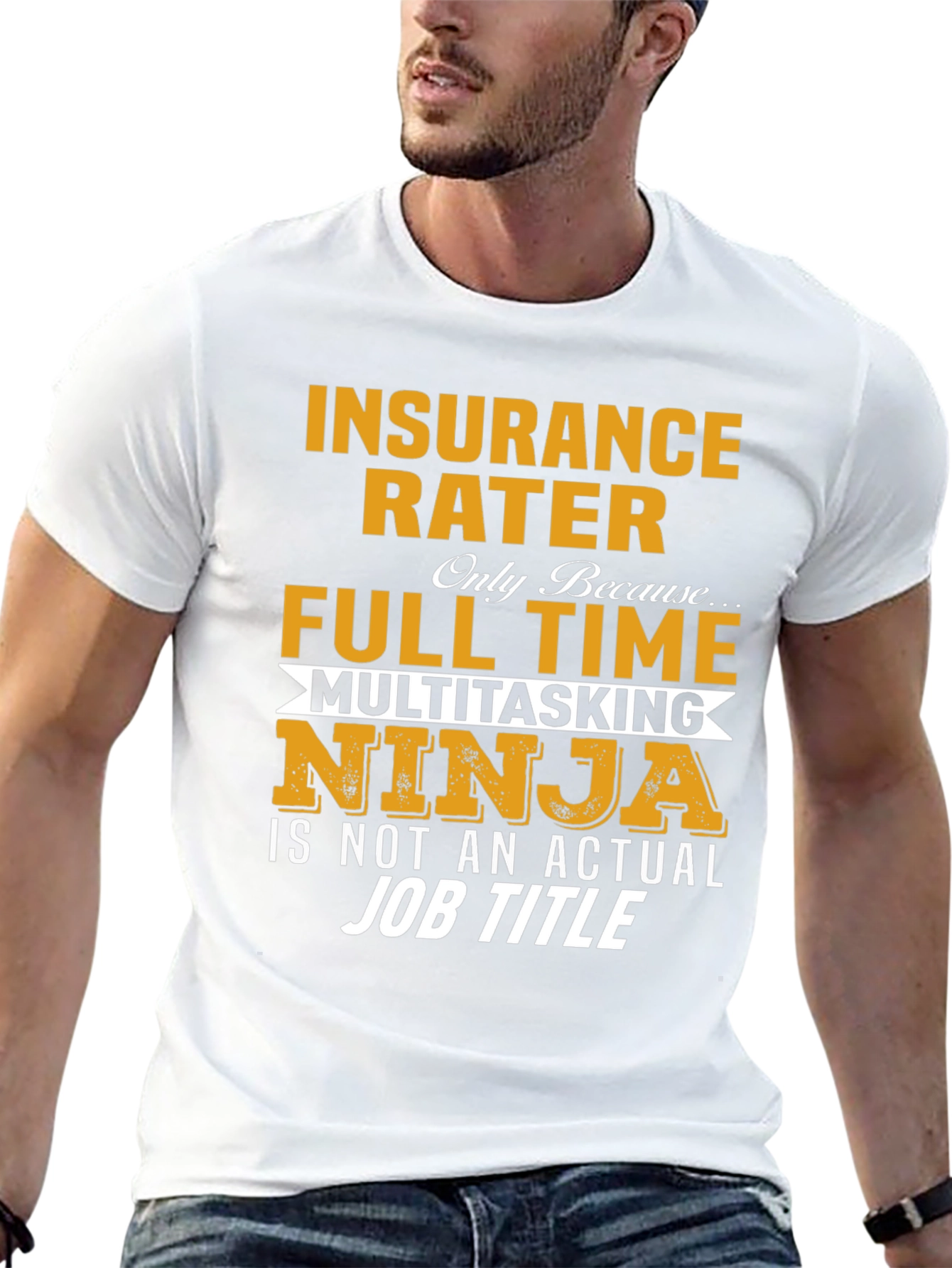 Insurance Rater Multitasking Ninja T-Shirt