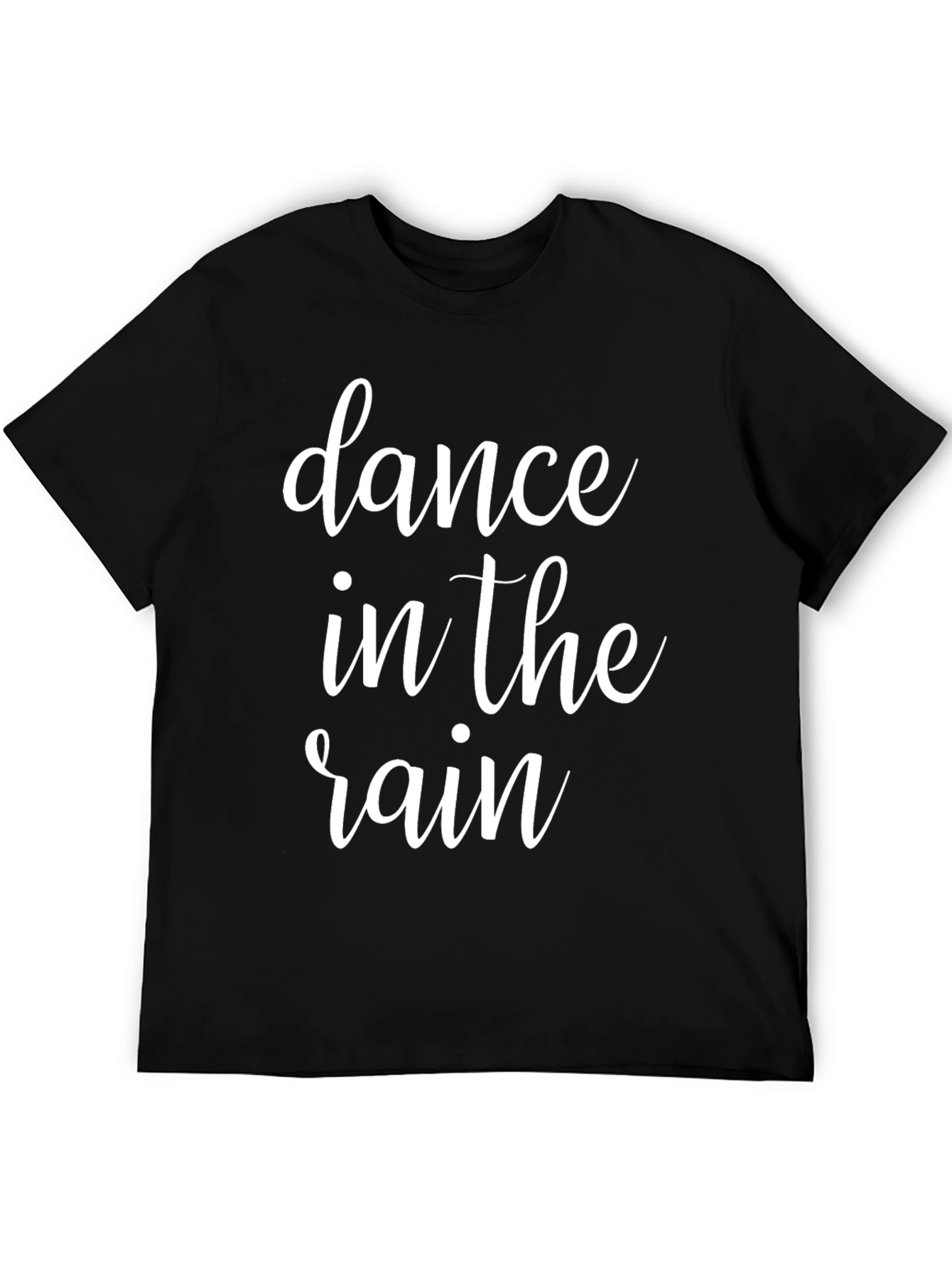 Dance in the Rain Black T-Shirt