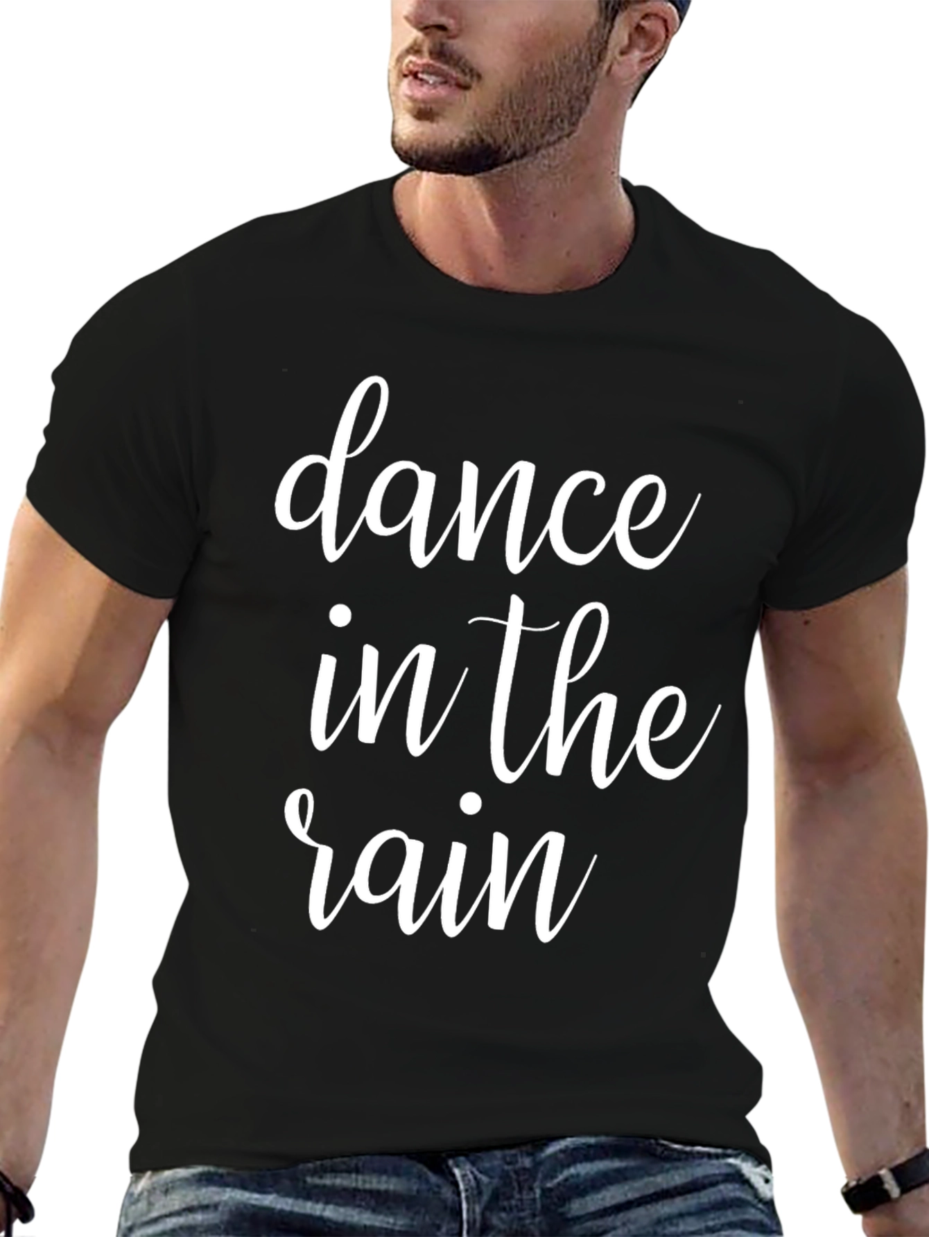 Dance in the Rain Black T-Shirt