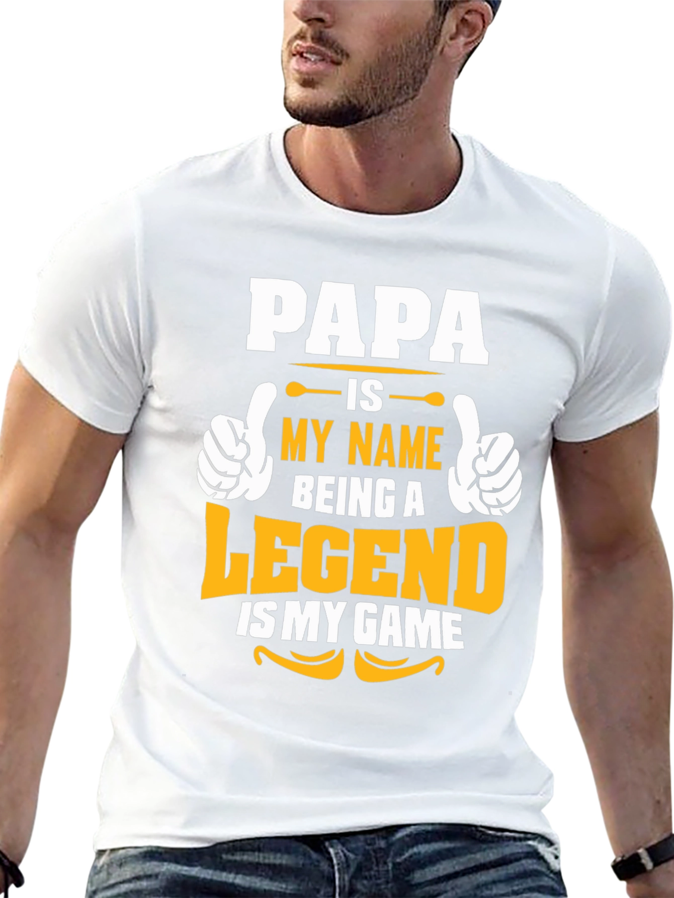Papa Legend T-Shirt - Funny Fathers Day Gift