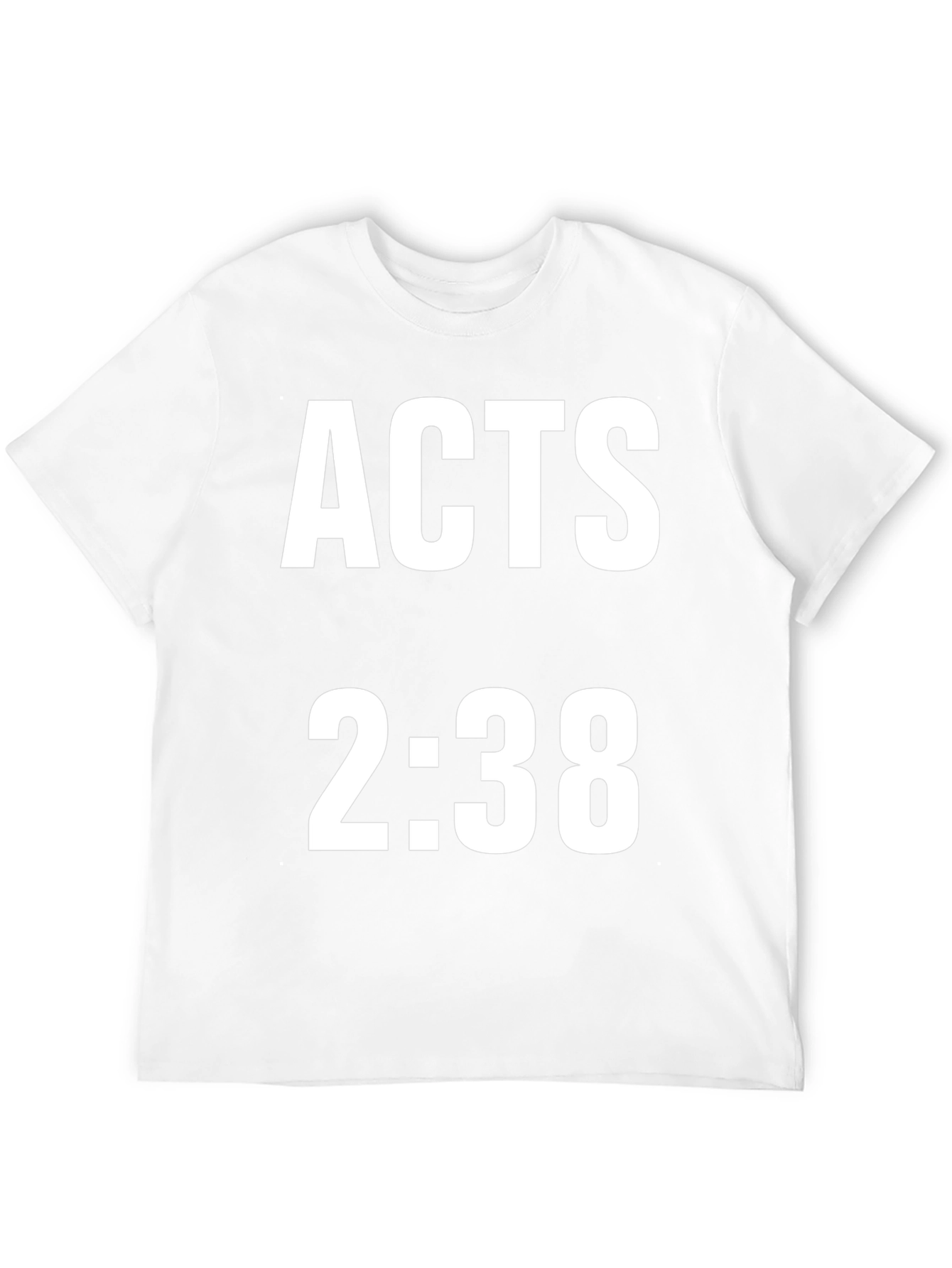 Acts 2:38 T-Shirt - Stylish Christian Apparel