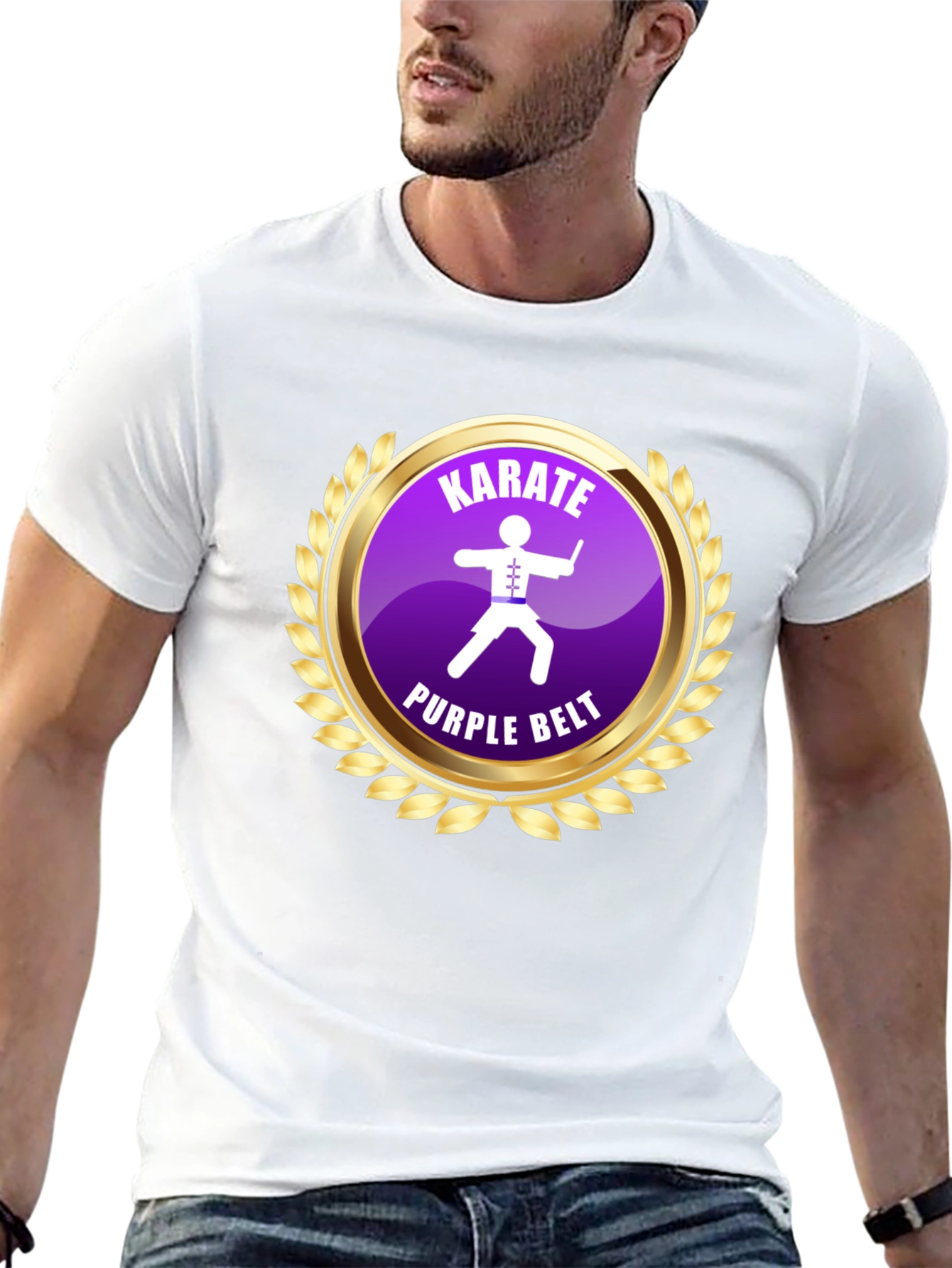 Karate Purple Belt T-Shirt - Martial Arts Tee