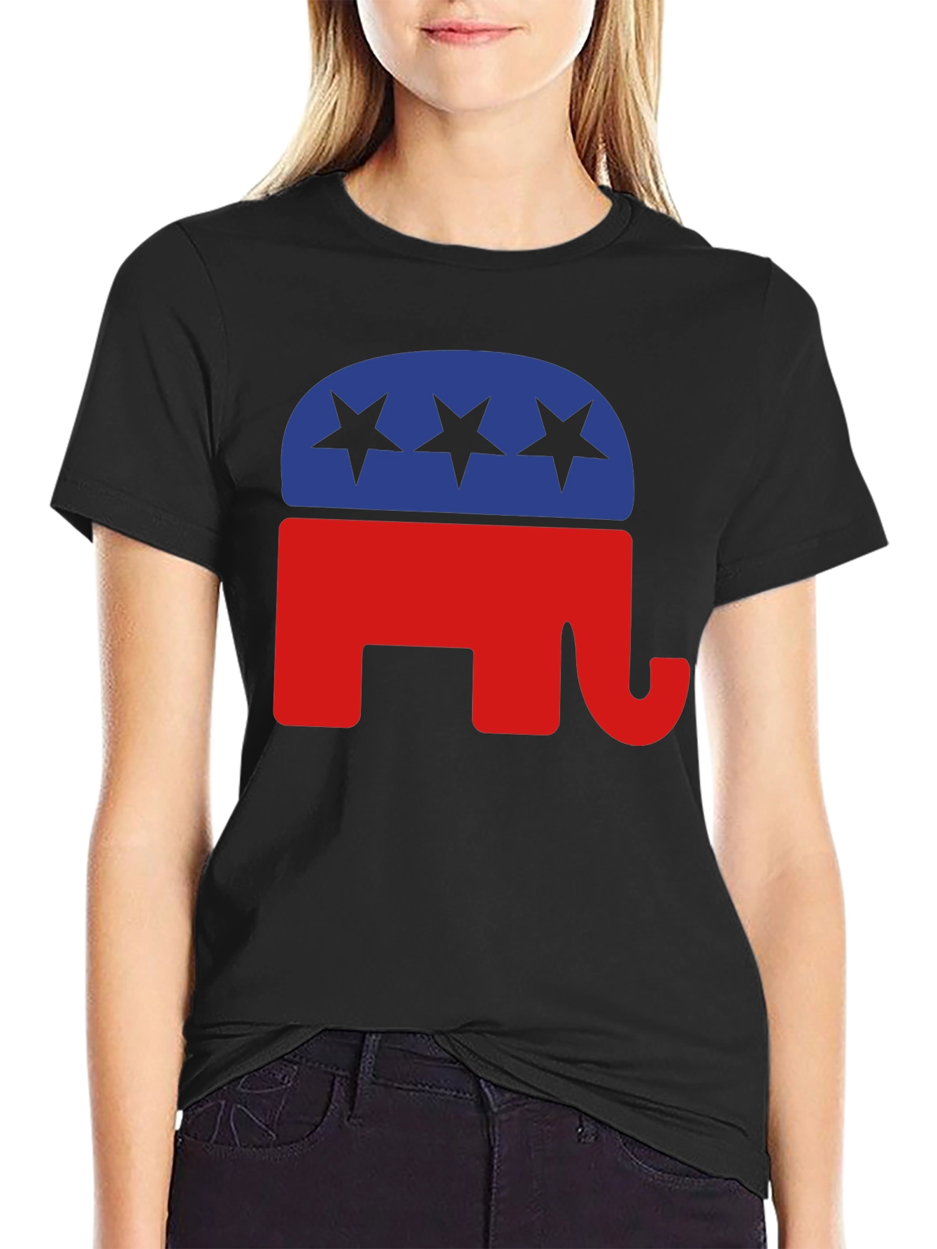 Republican Elephant T-Shirt - Conservative USA Pride Tee