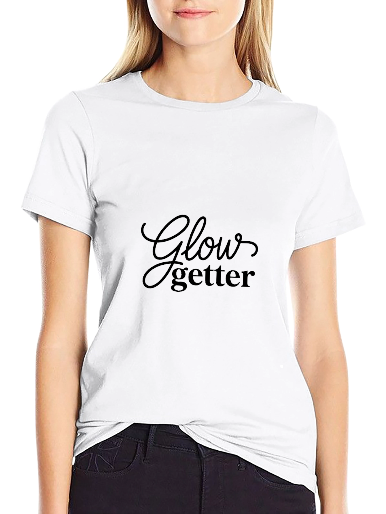 Glow Getter Black T-Shirt