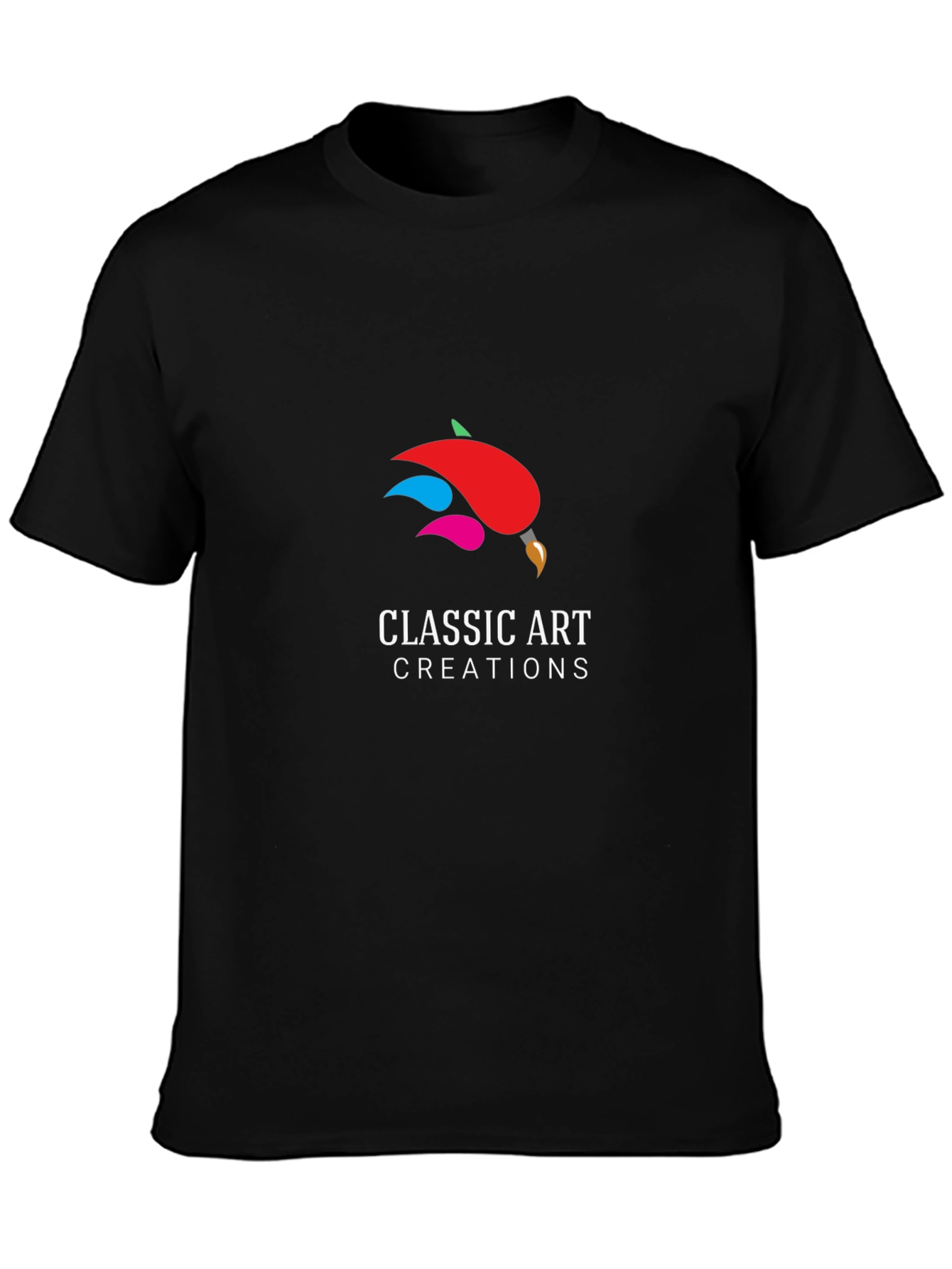 Classic Art Creations Black T-Shirt