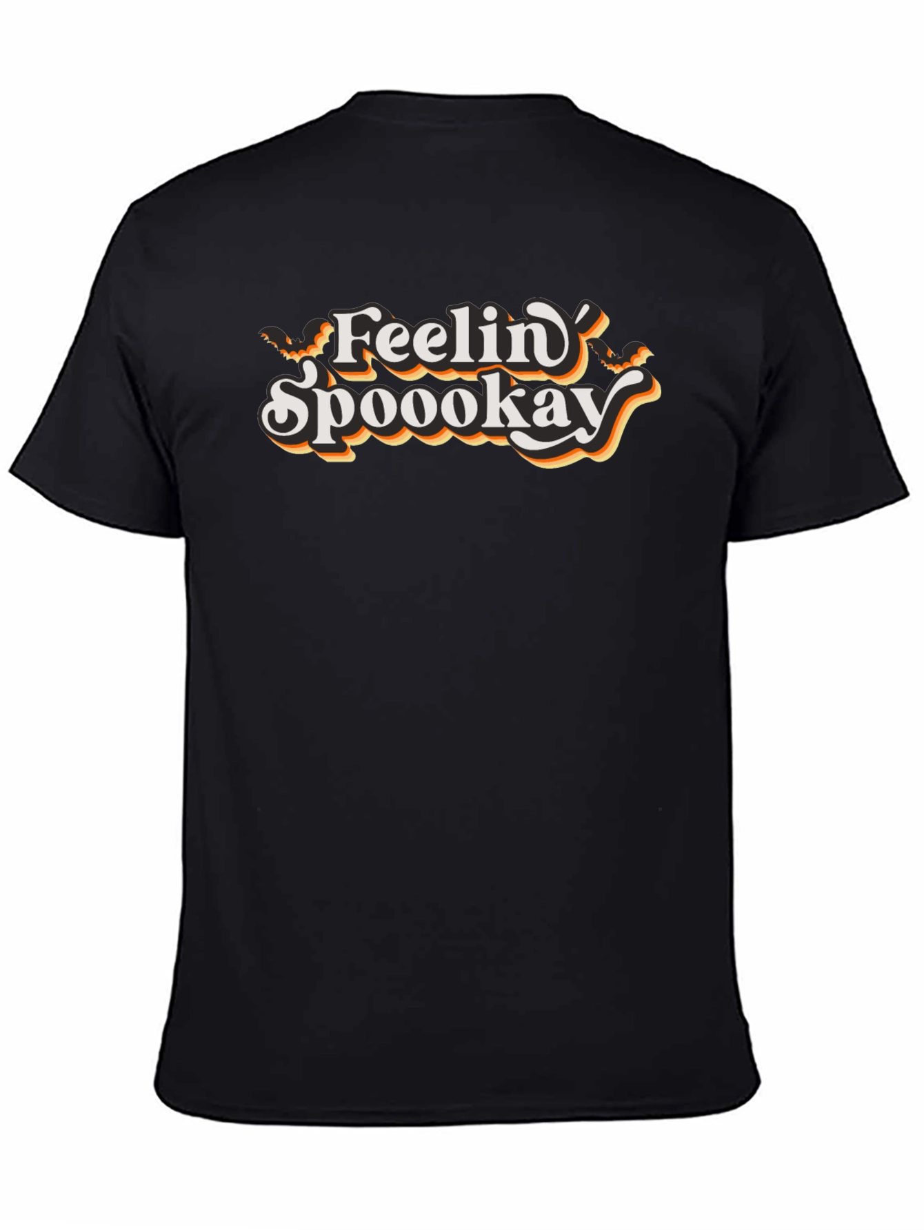 Feelin Spoookay Graphic T-Shirt - Halloween Tee