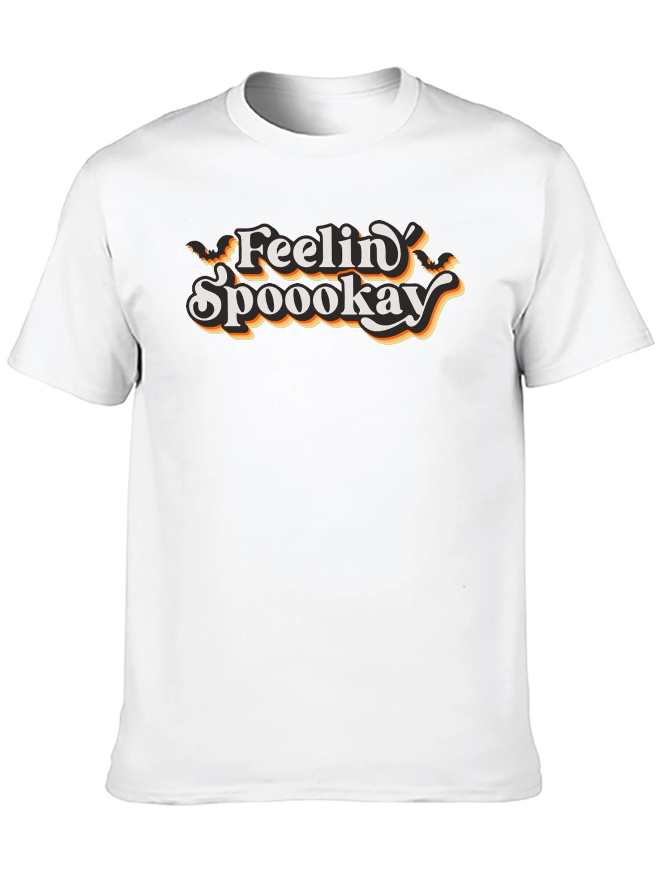 Feelin Spoookay Graphic T-Shirt - Halloween Tee