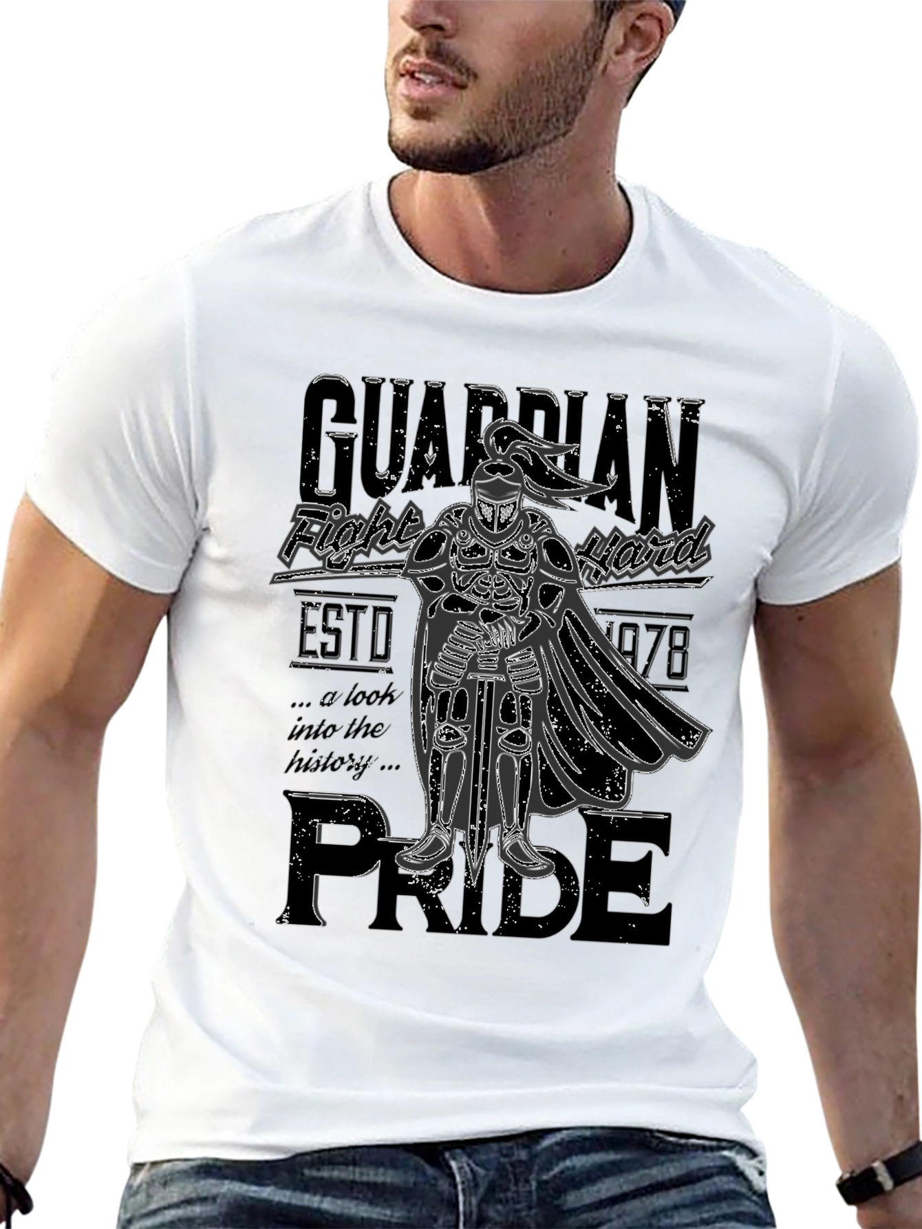 Guardian Pride Black T-Shirt