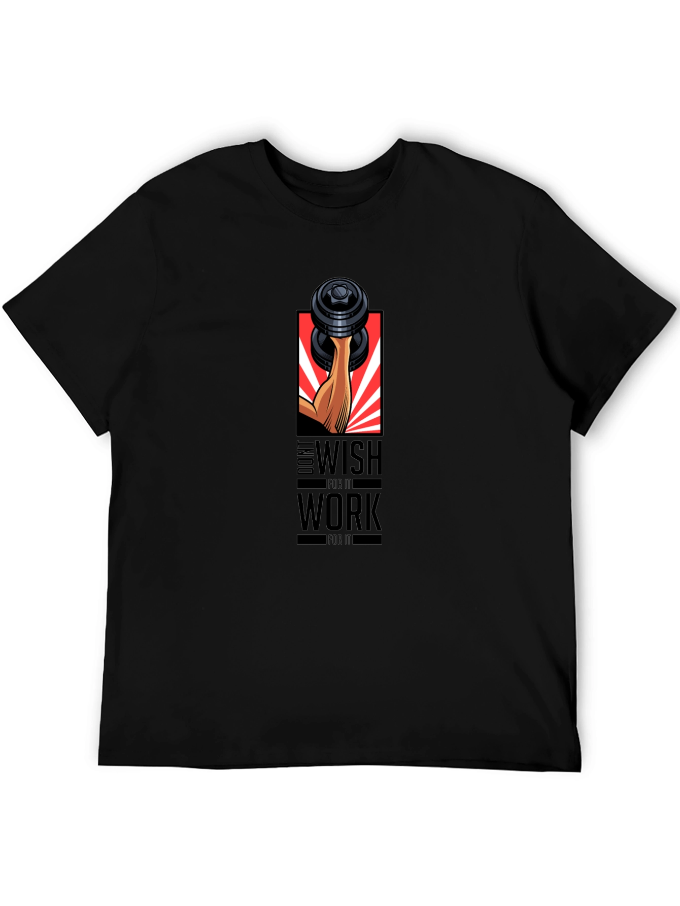 Motivational Workout Graphic Tee