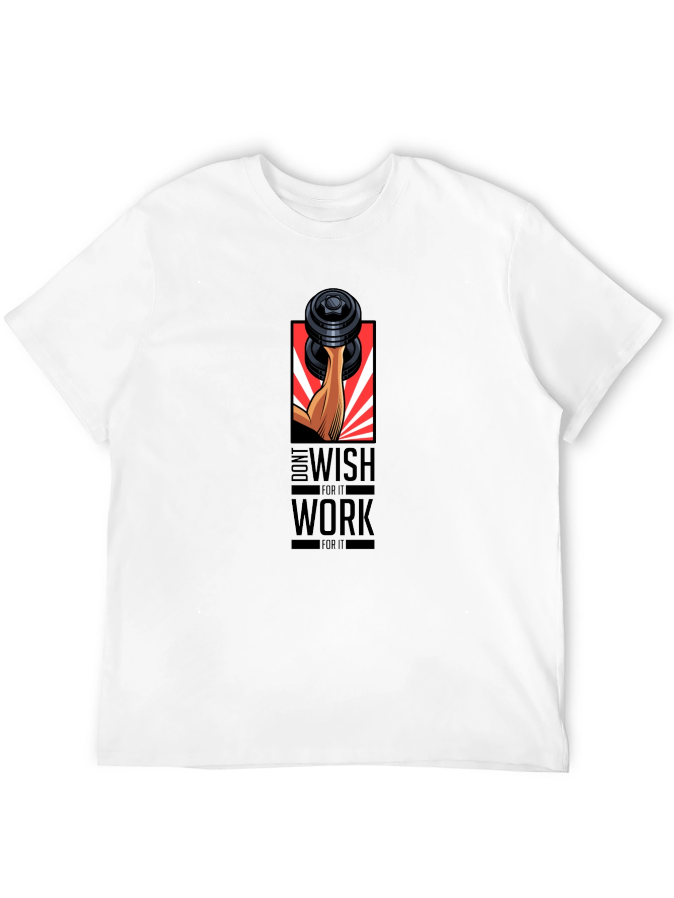 Motivational Workout Graphic Tee