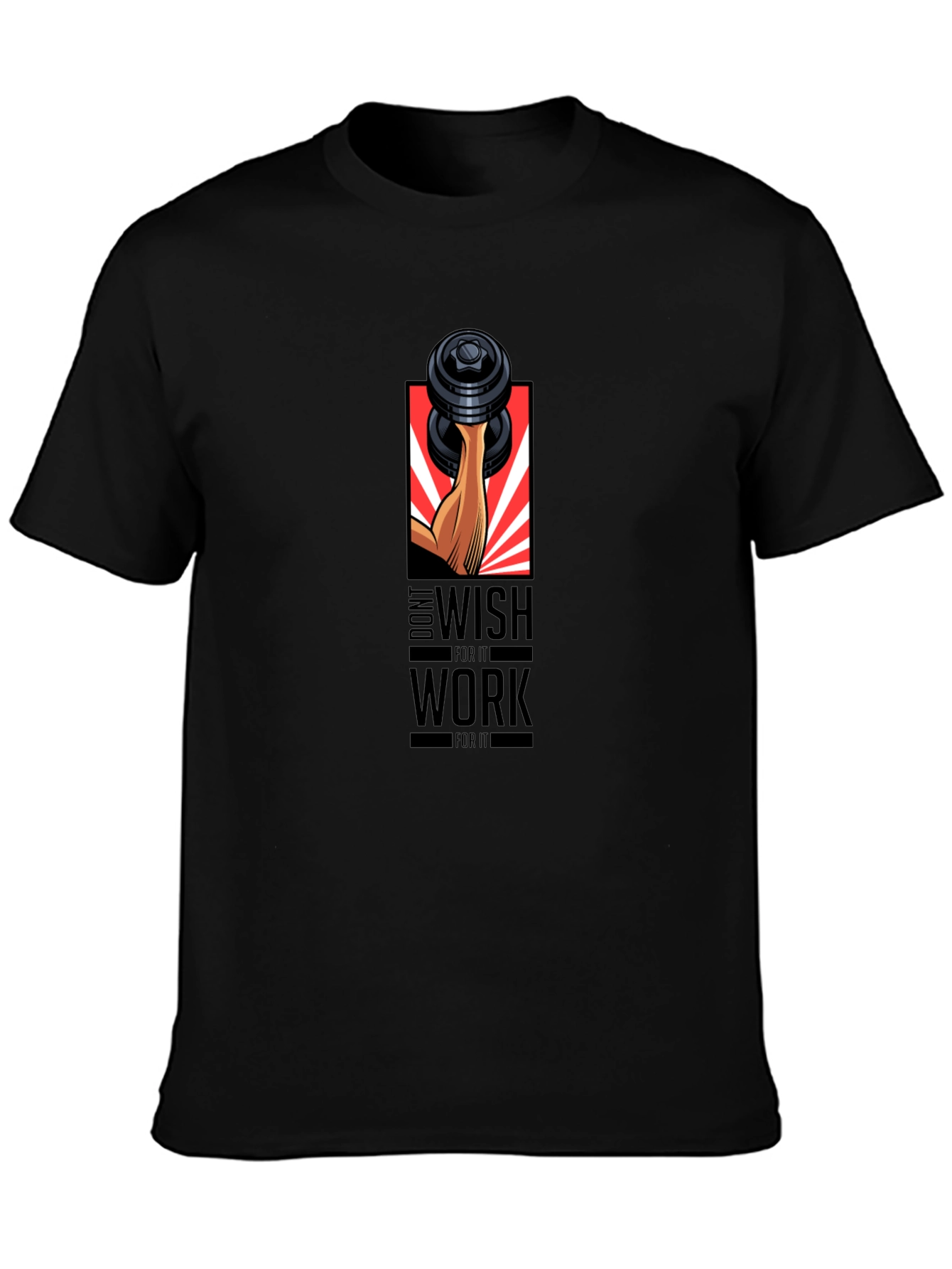 Motivational Workout Graphic Tee