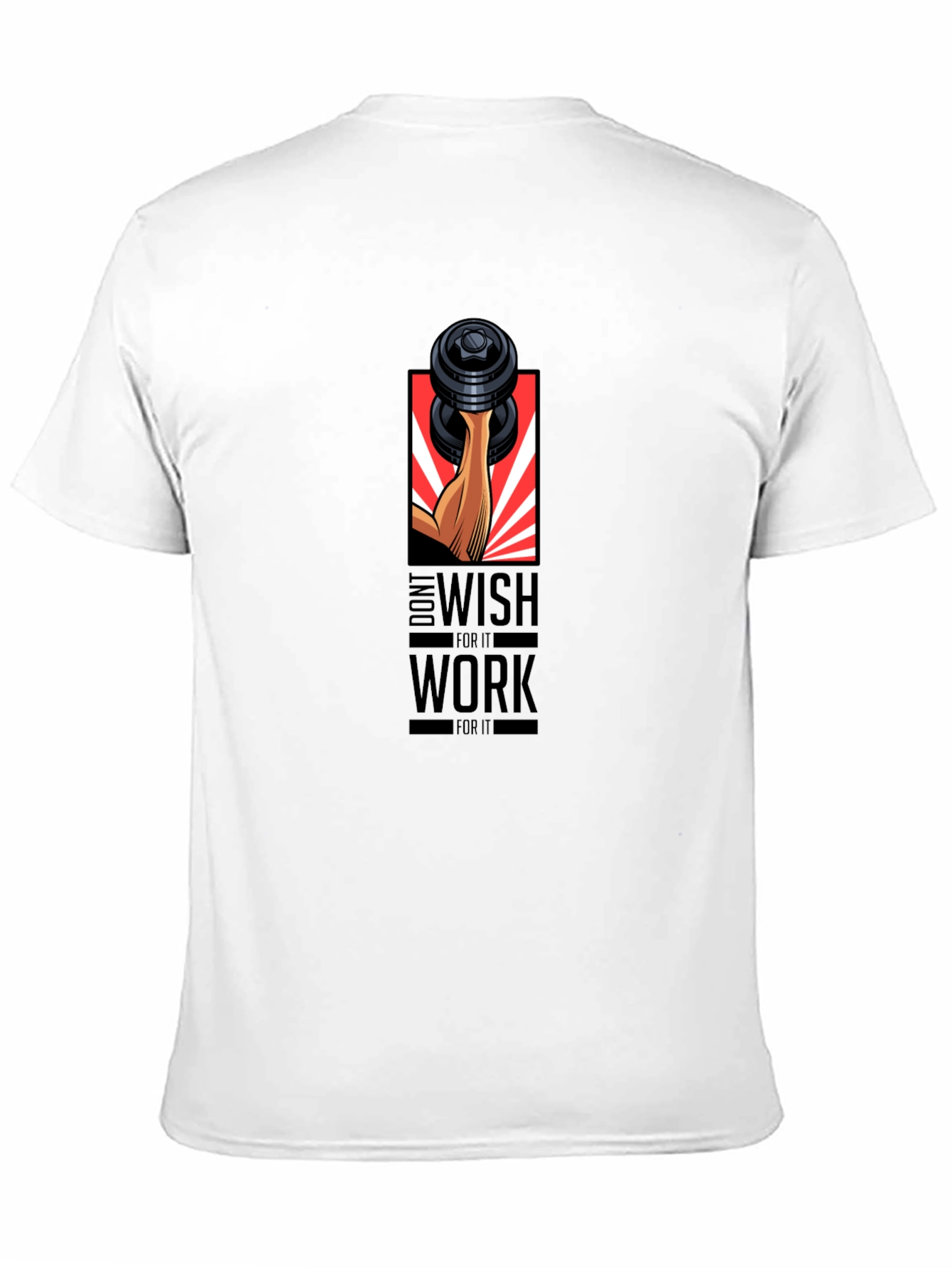 Motivational Workout Graphic Tee