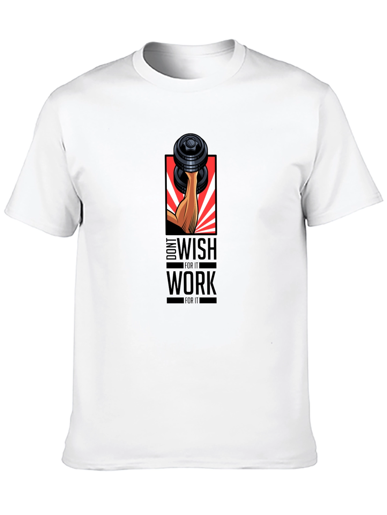 Motivational Workout Graphic Tee