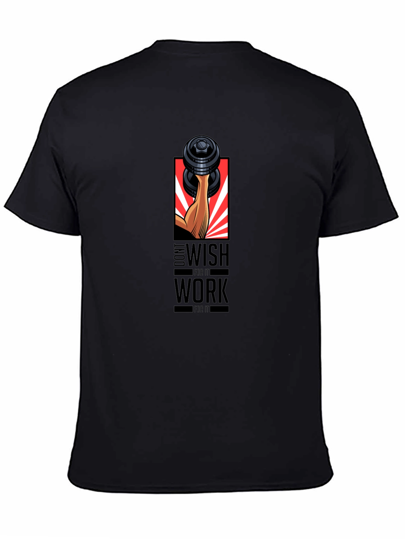 Motivational Workout Graphic Tee