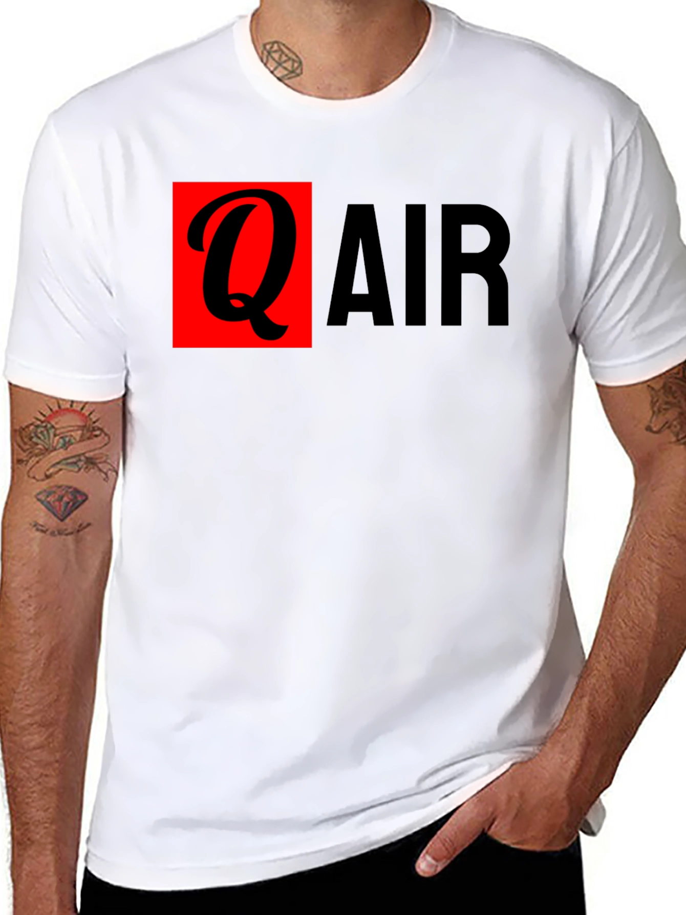 Q Air Graphic Tee - Bold Style
