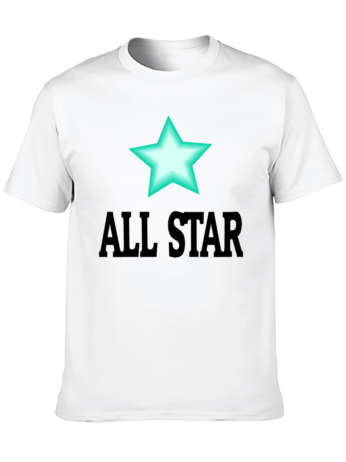 All Star Graphic Tee - Mens Black T-Shirt