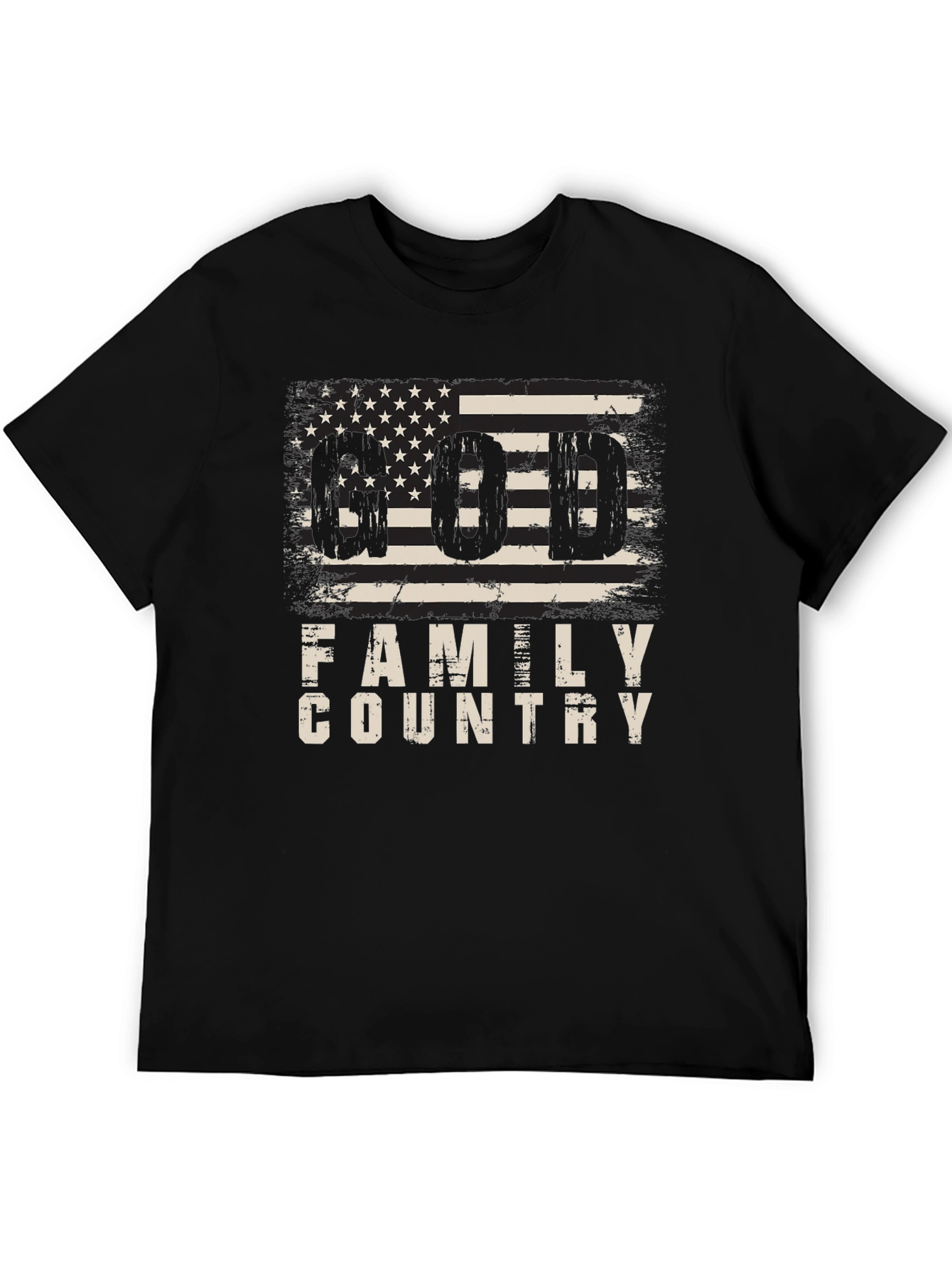 Family Country Patriotic Graphic T-Shirt
