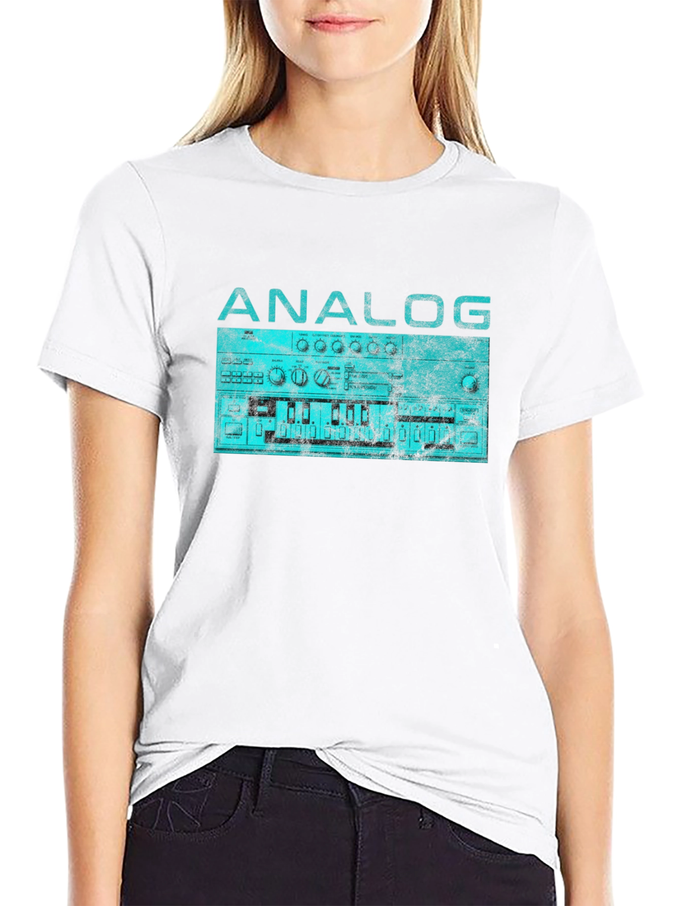 Analog Synth Graphic T-Shirt