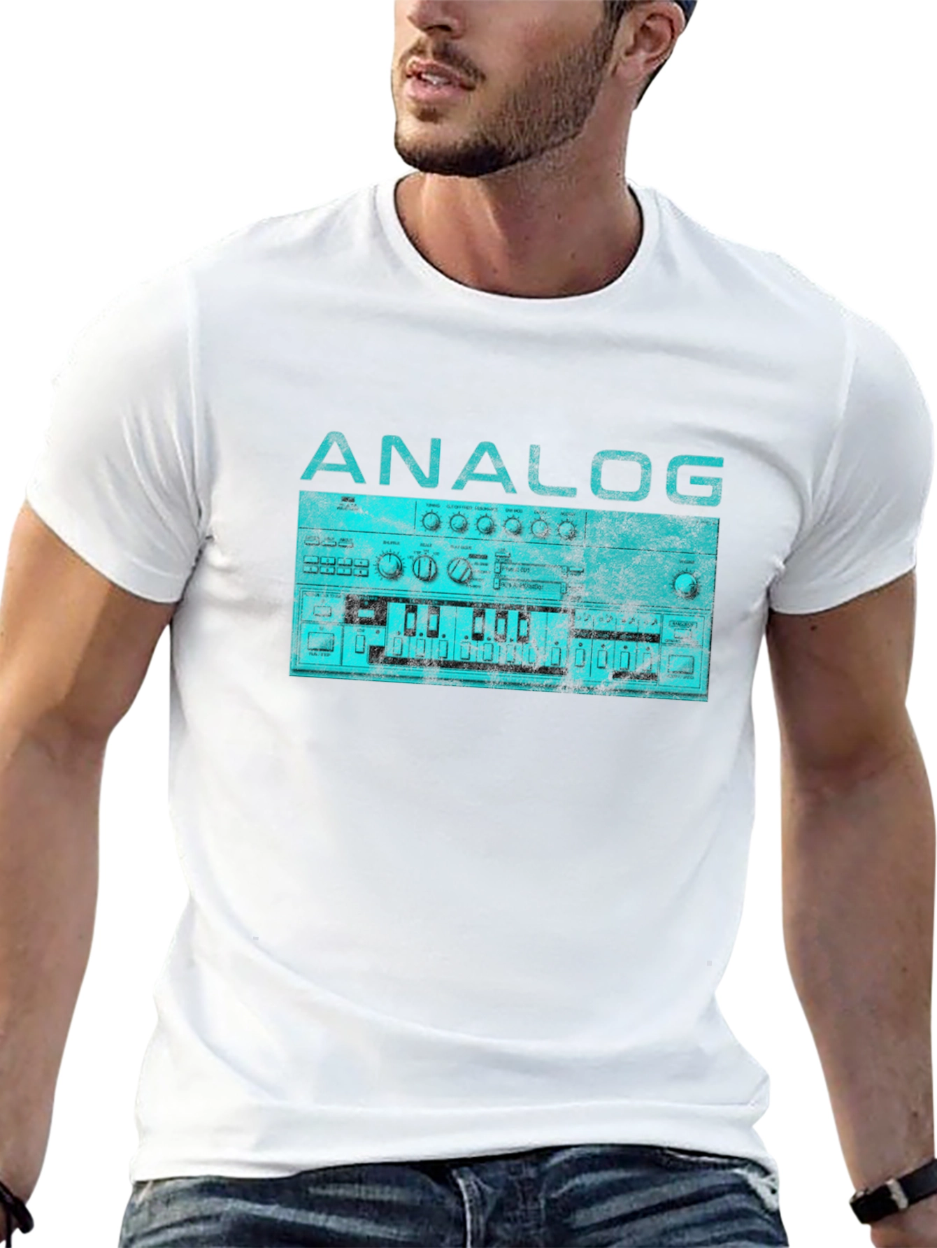 Analog Synth Graphic T-Shirt