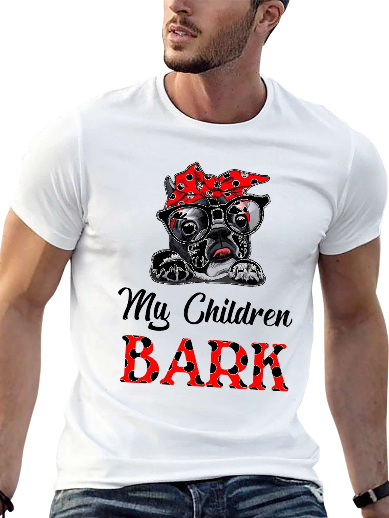 Dog Mom T-Shirt - My Children Bark Tee