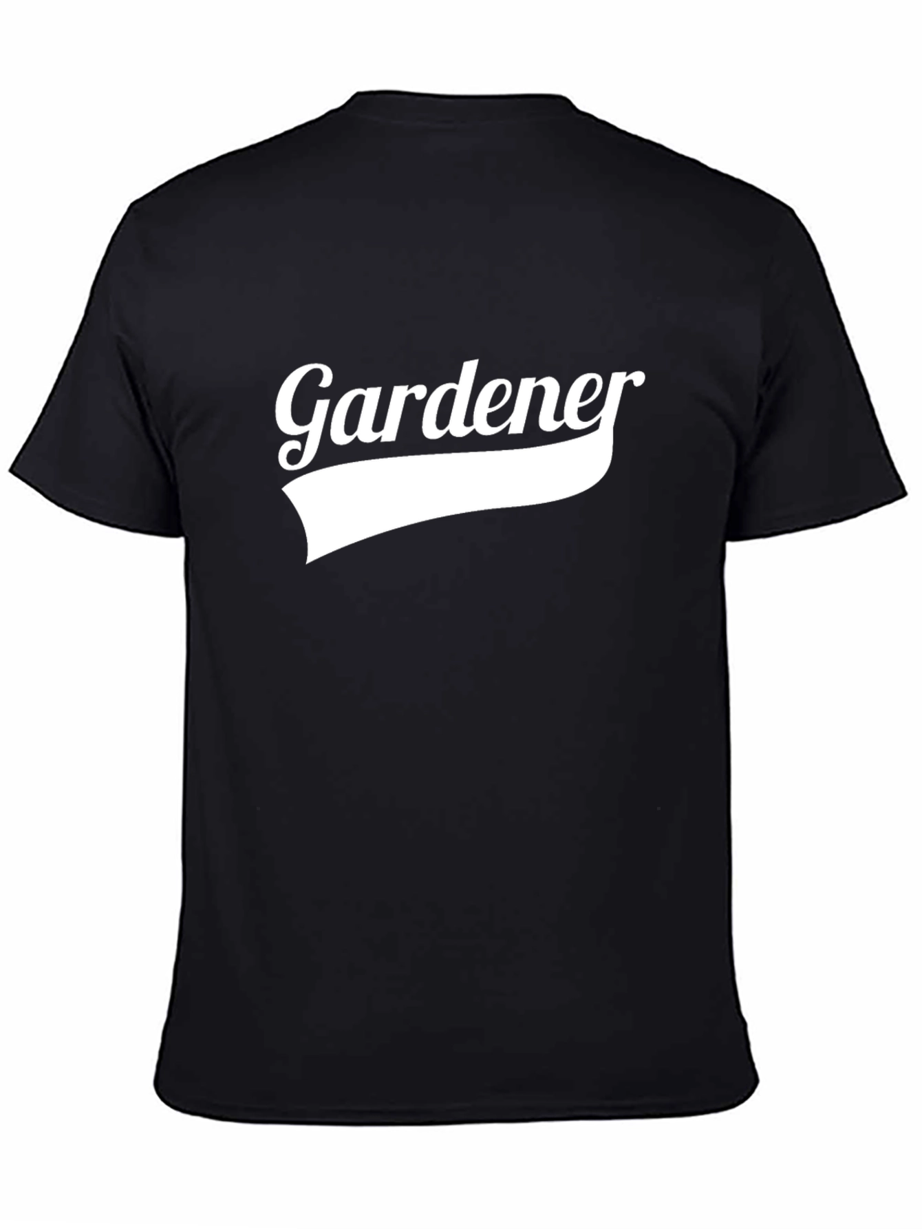 Gardener Graphic Tee - Black Casual Shirt