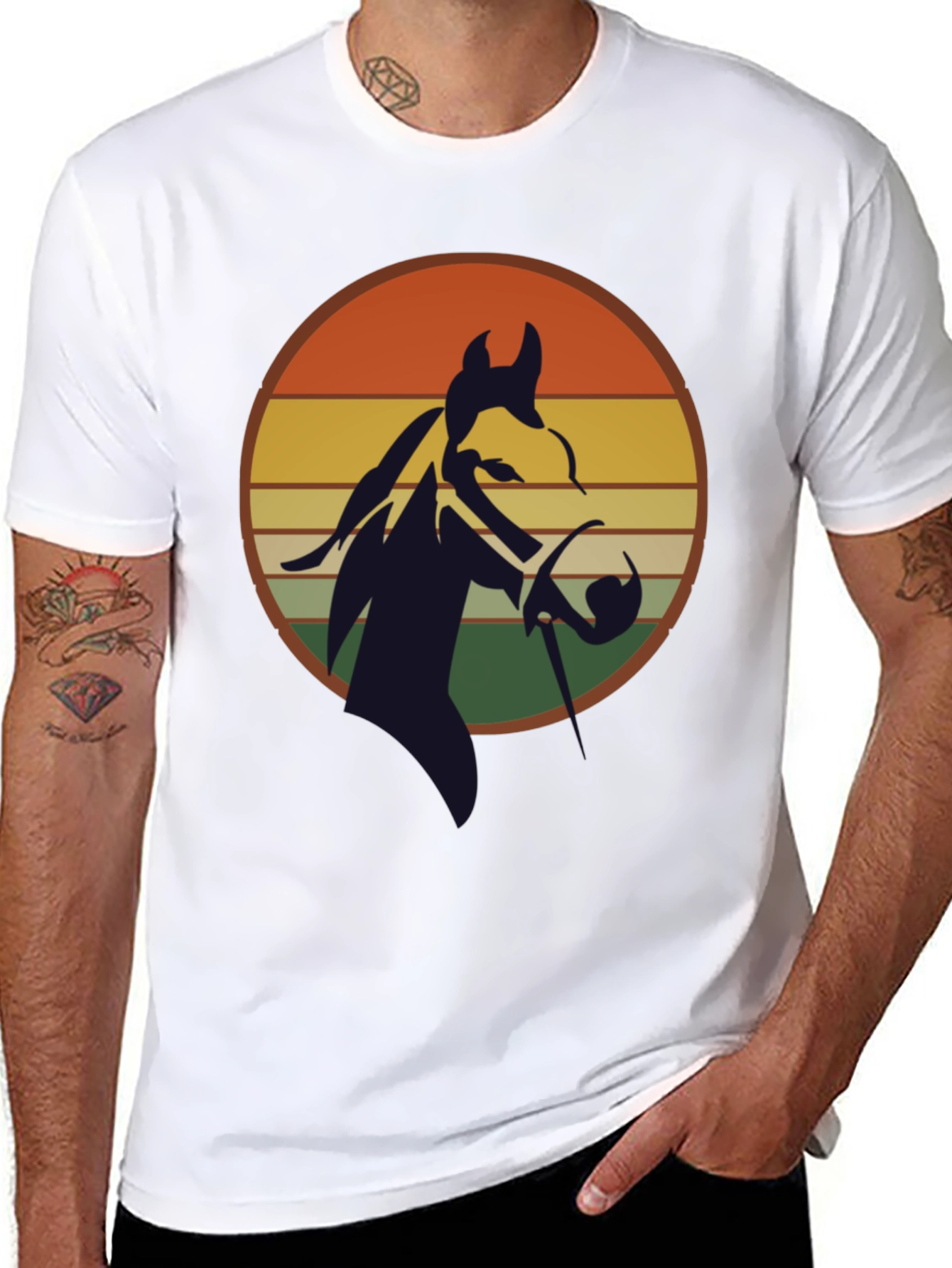 Retro Horse Silhouette T-Shirt