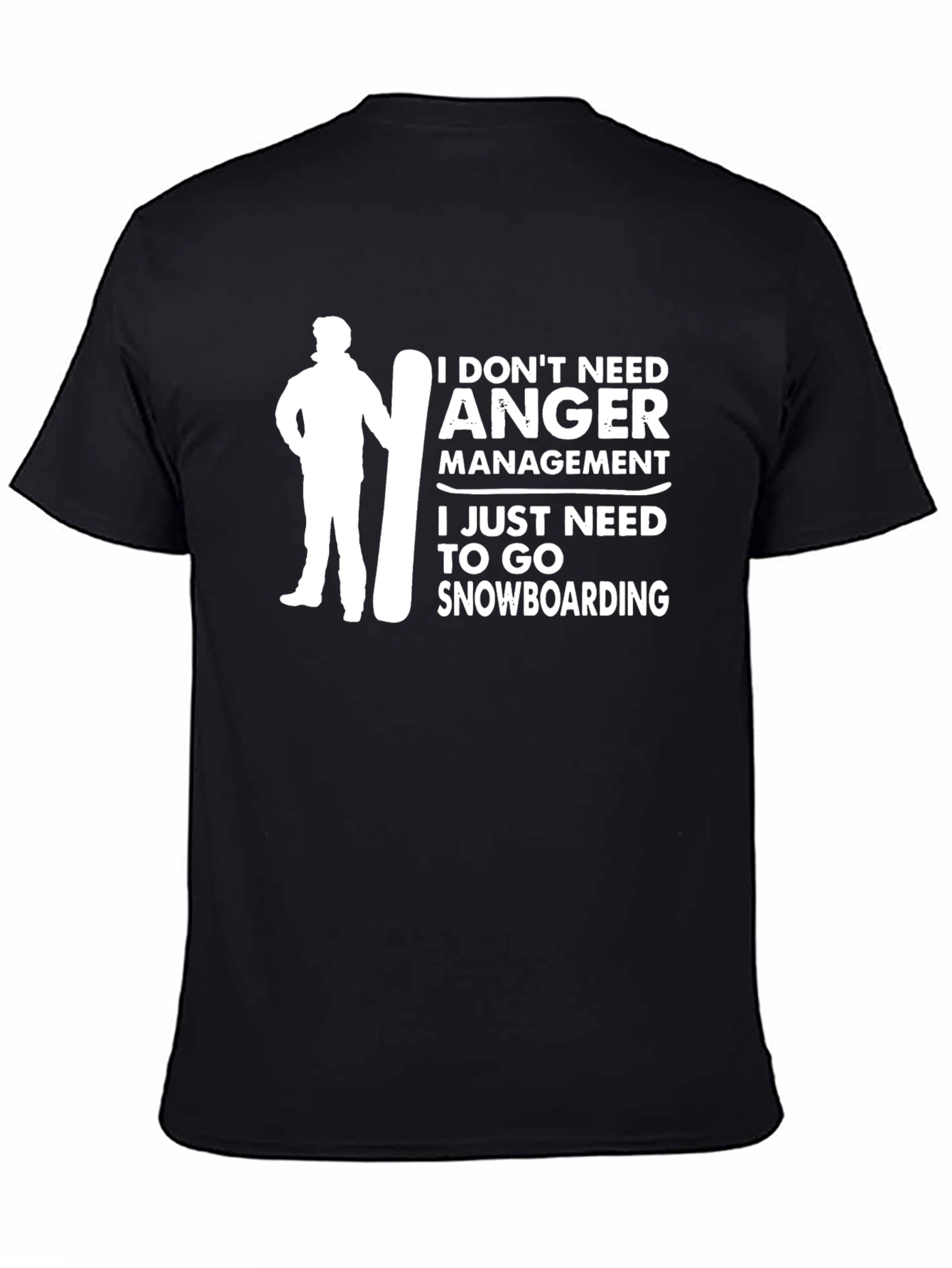 Snowboarding Humor Graphic Tee