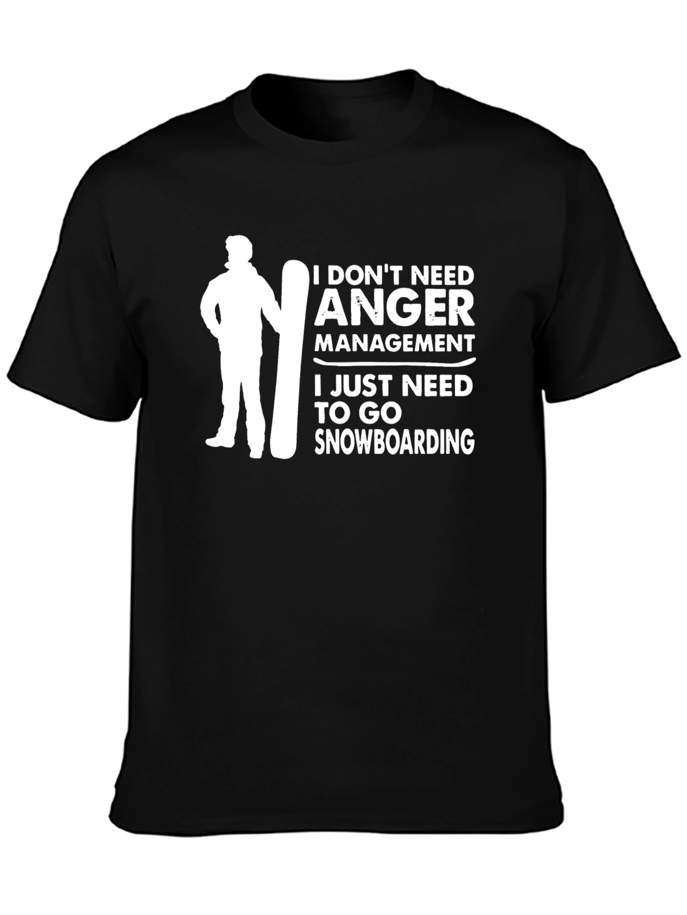 Snowboarding Humor Graphic Tee