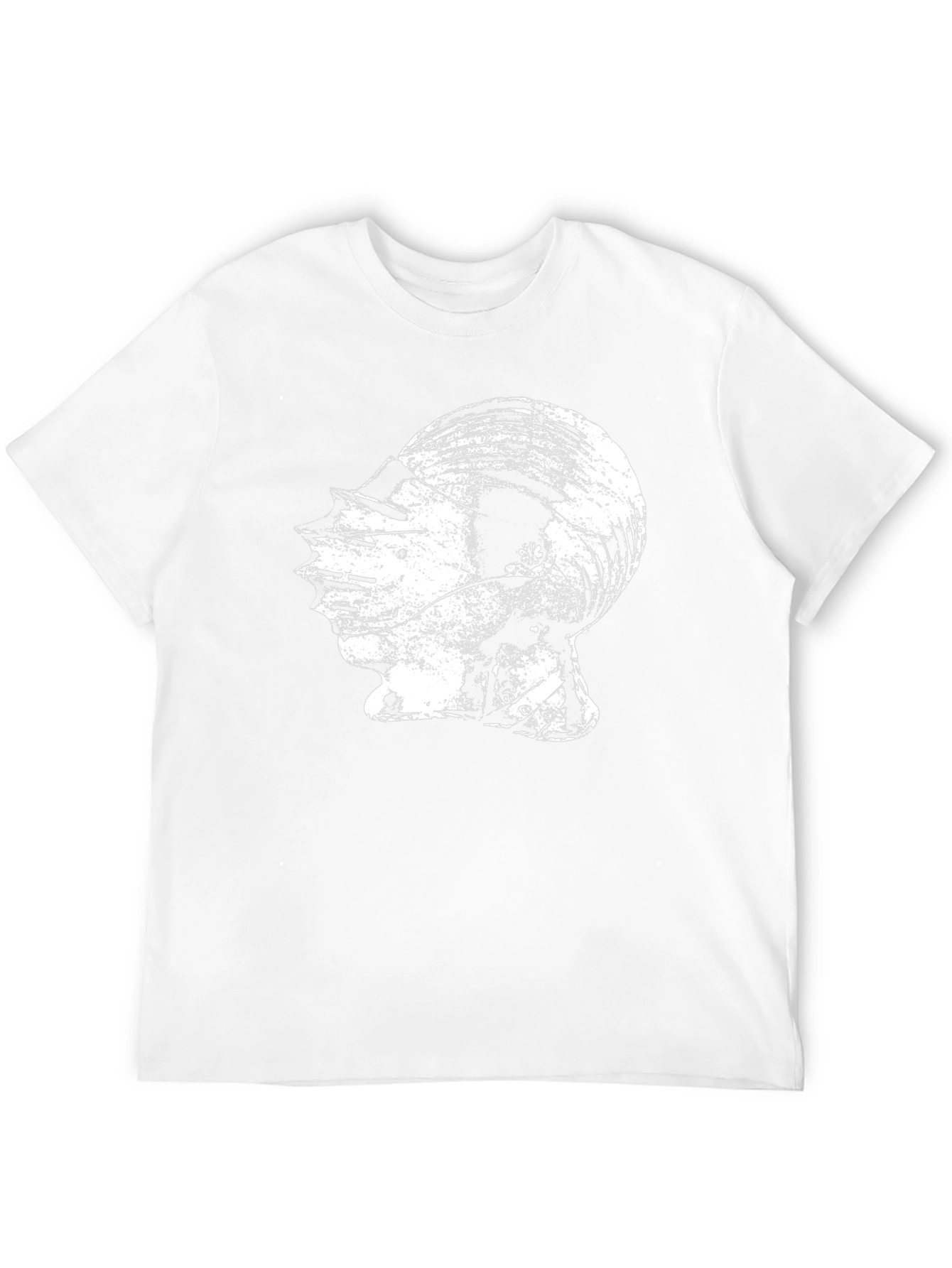 Abstract Graphic Tee - Artistic Black T-Shirt