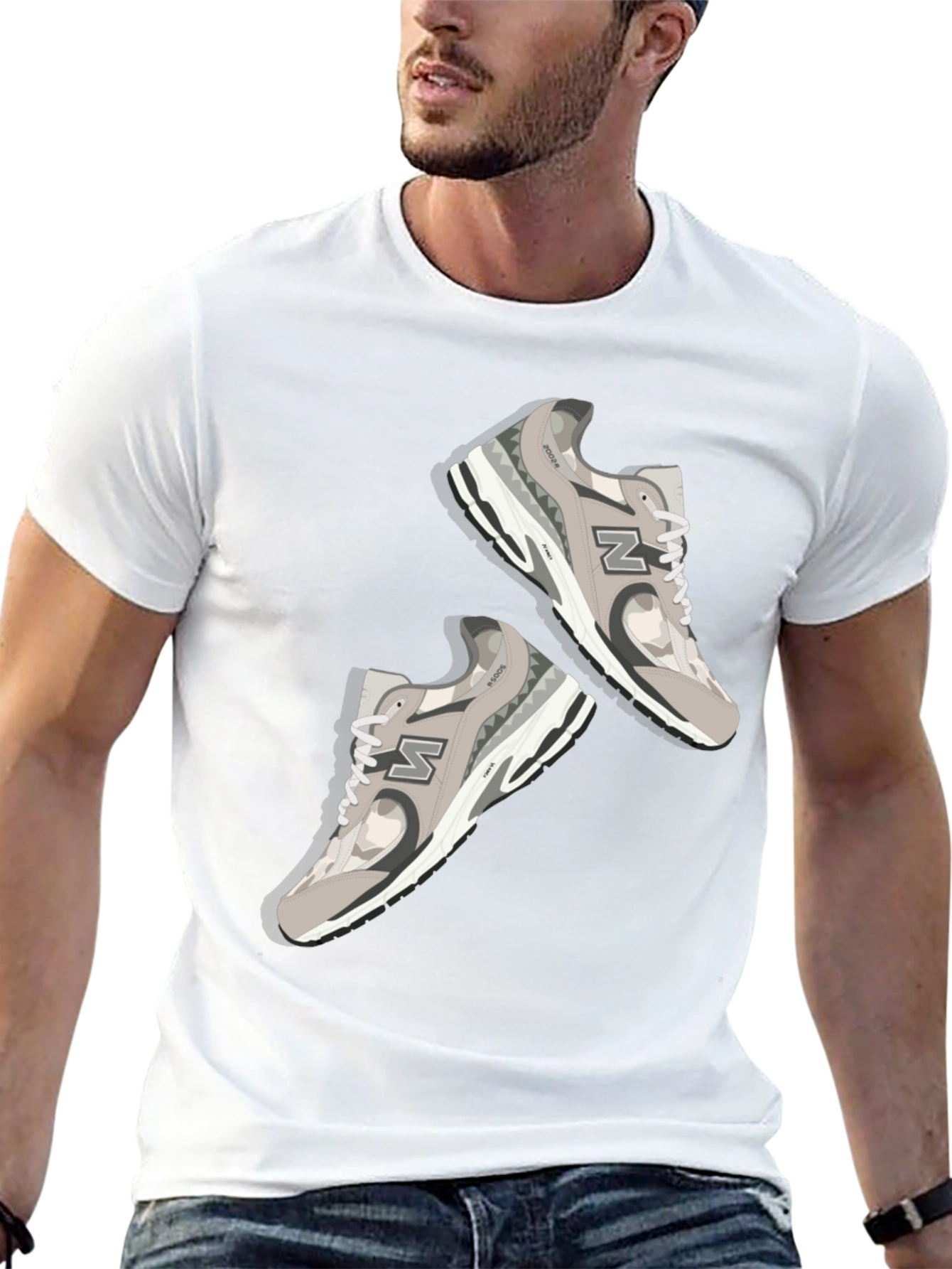 New Balance 2002R T-Shirt: Stylish Sneaker Graphic Tee