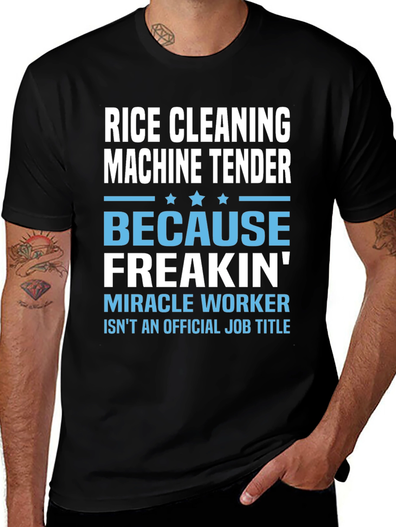 Rice Cleaning Machine Tender T-Shirt