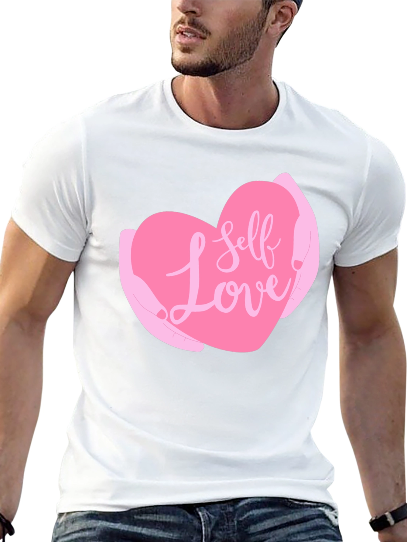 Self Love Heart Graphic T-Shirt