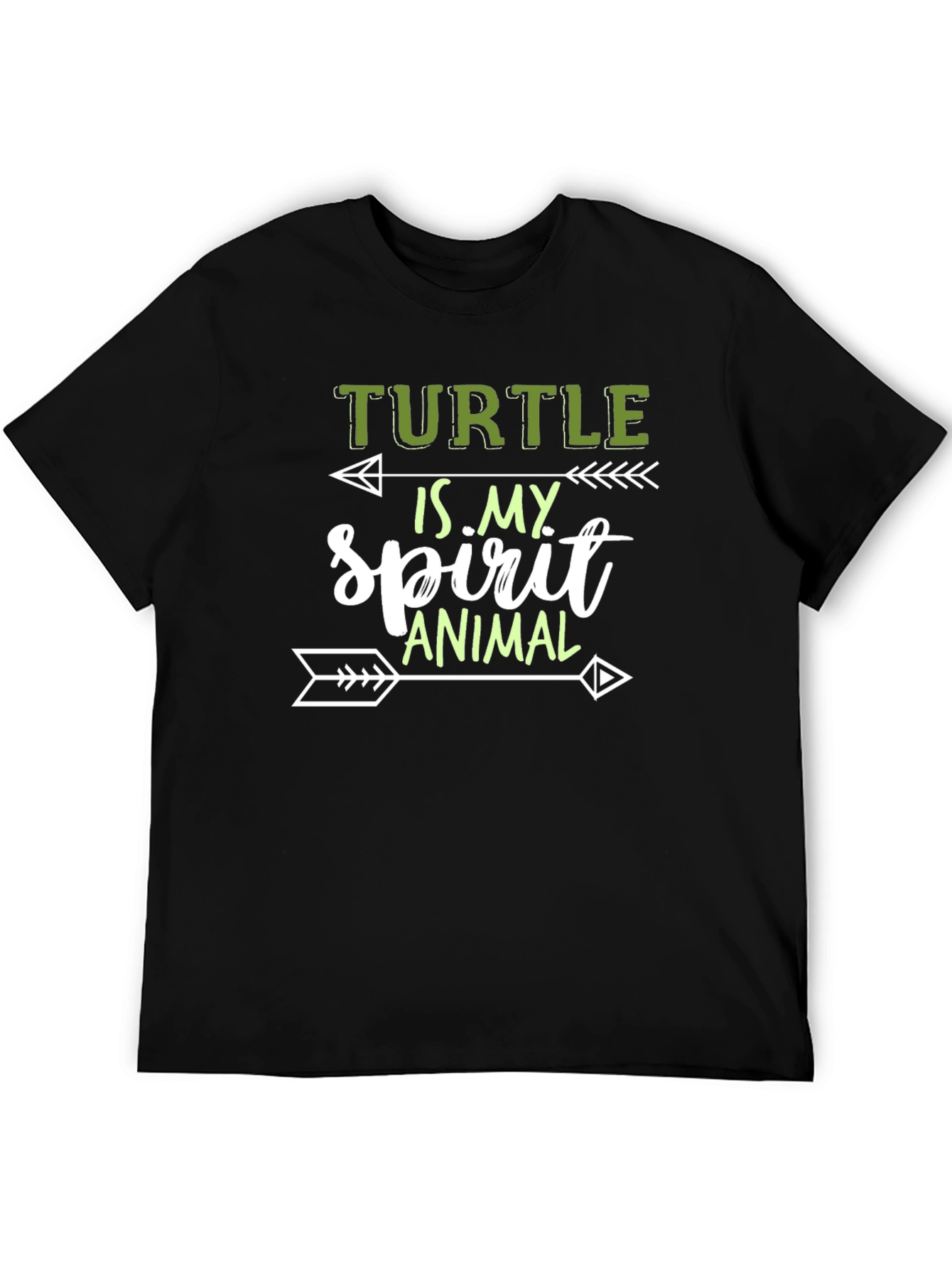 Turtle Is My Spirit Animal Graphic T-Shirt