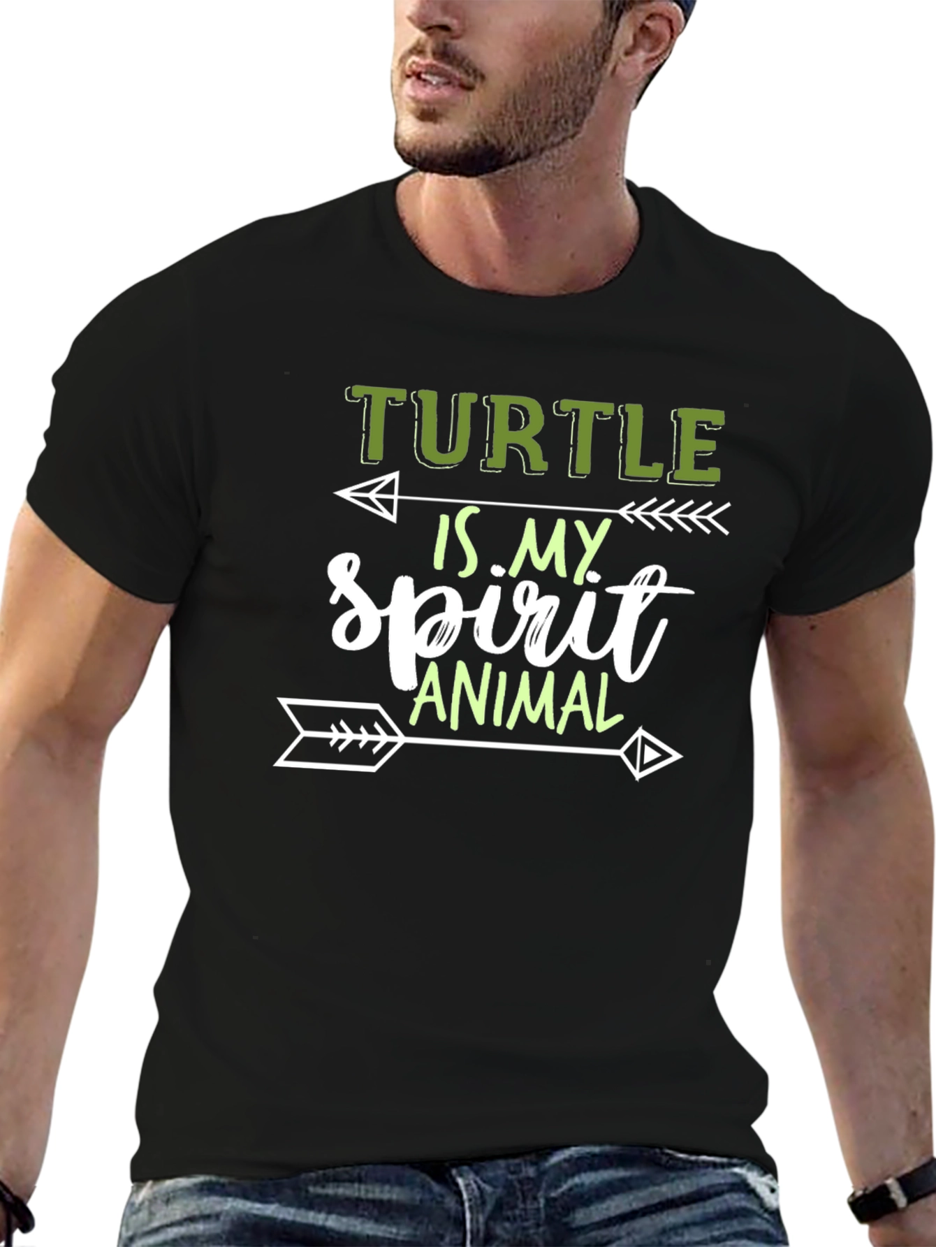 Turtle Is My Spirit Animal Graphic T-Shirt