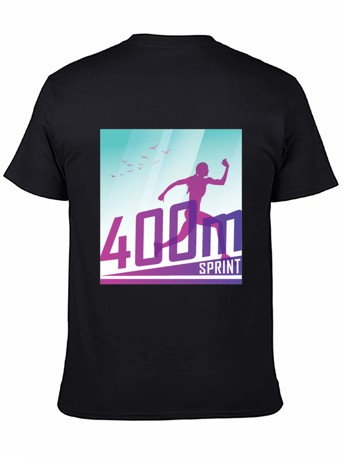 400M Sprint T-Shirt: Athlete Design