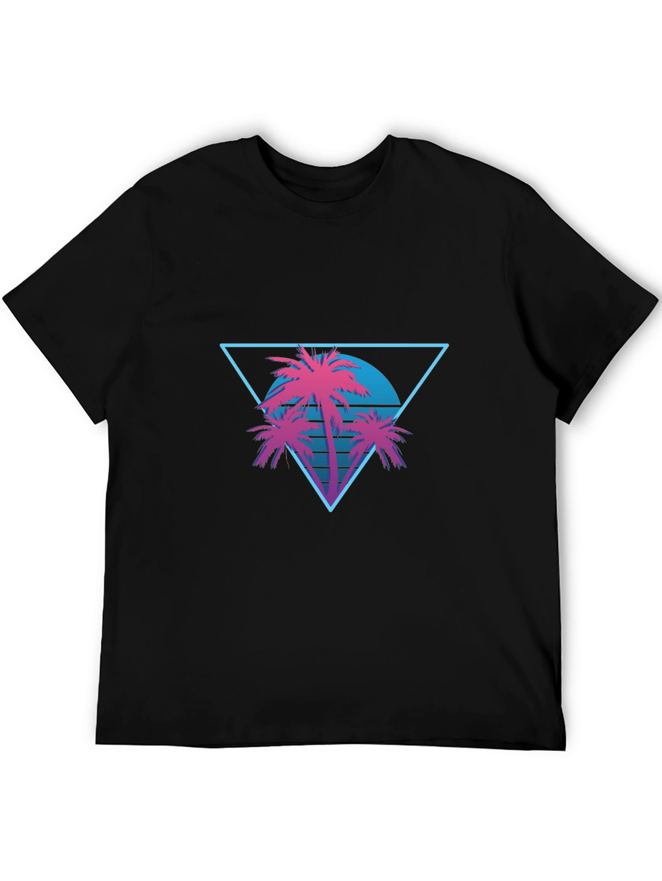 Retro Palm Triangle T-Shirt