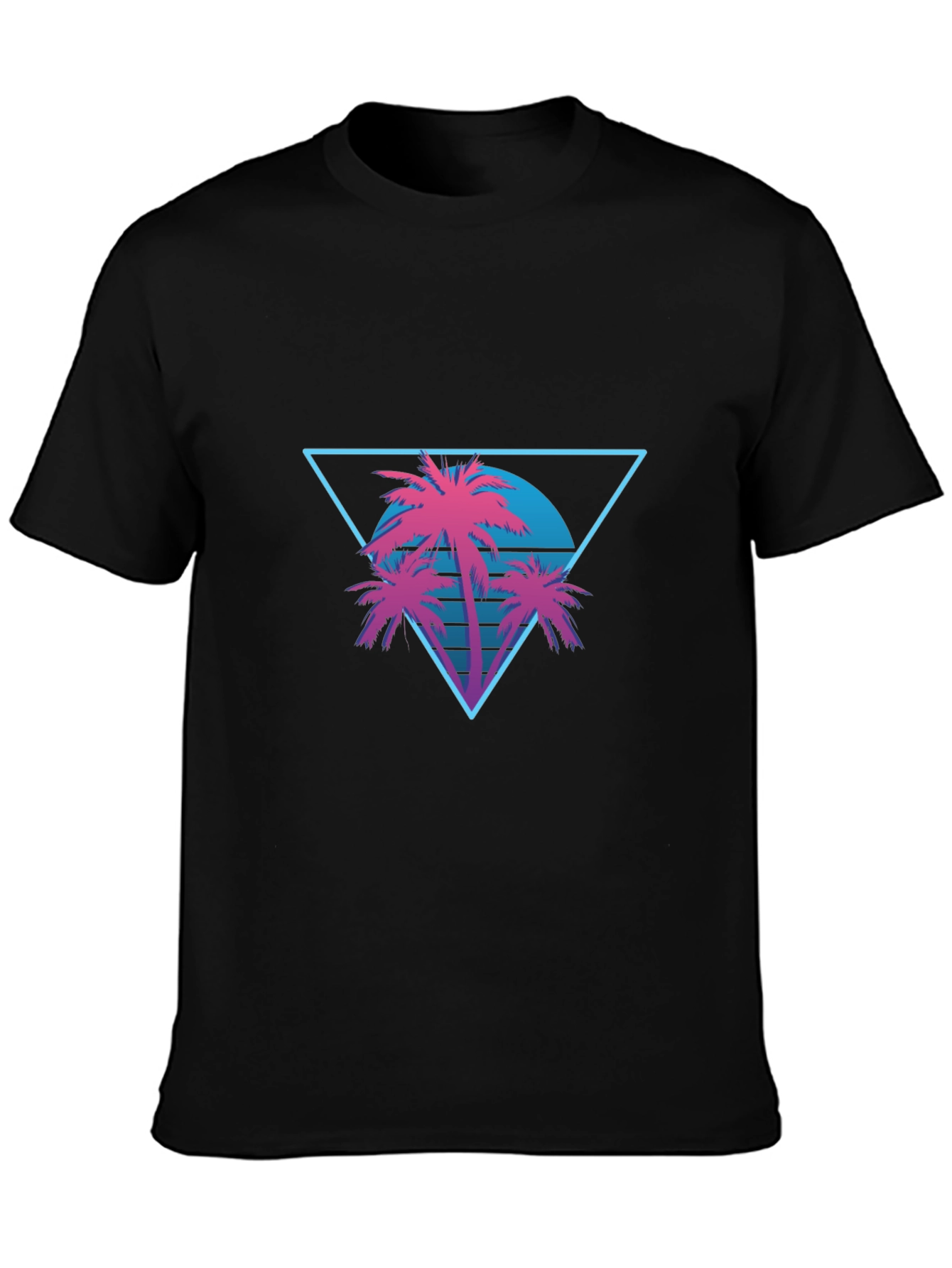 Retro Palm Triangle T-Shirt