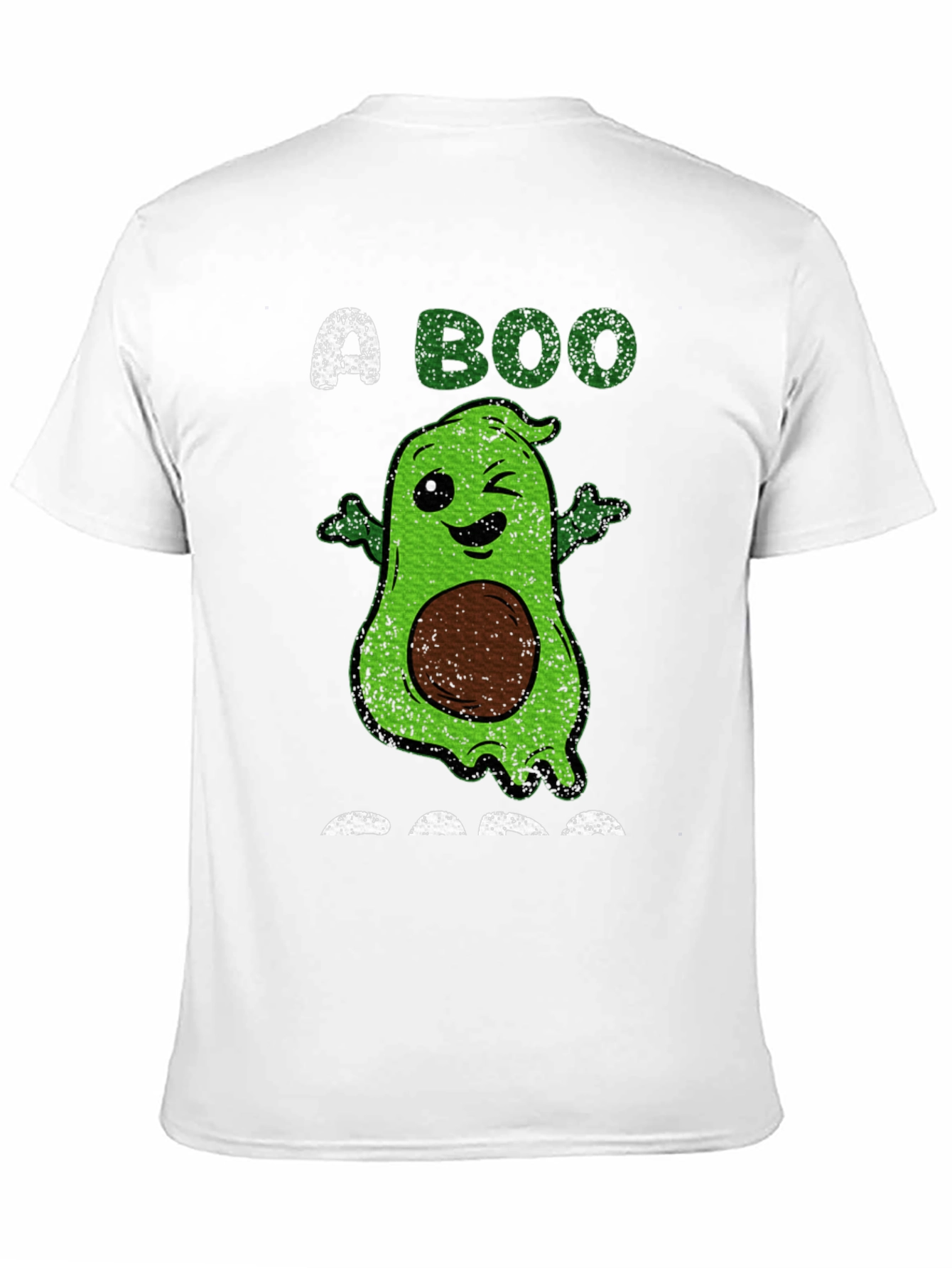 Avocado Ghost T-Shirt: A BOO-licious Halloween Treat!