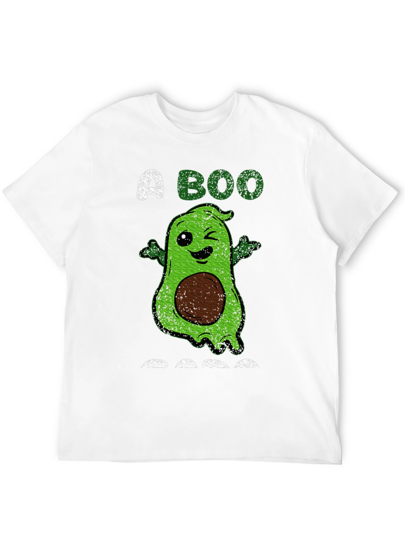 Avocado Ghost T-Shirt: A BOO-licious Halloween Treat!
