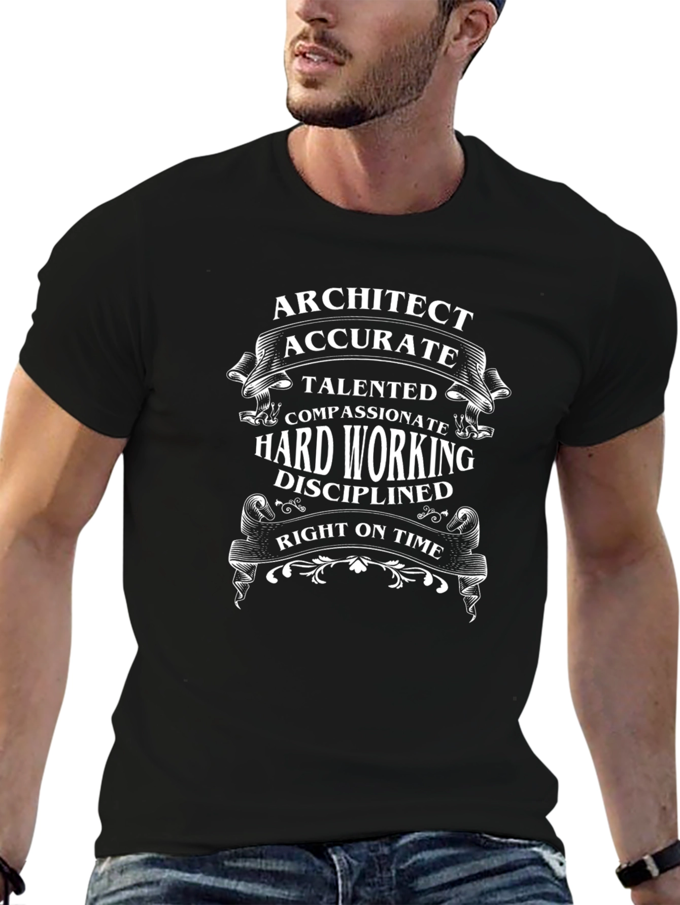 Architect T-Shirt - Accurate Talented & Hard Working