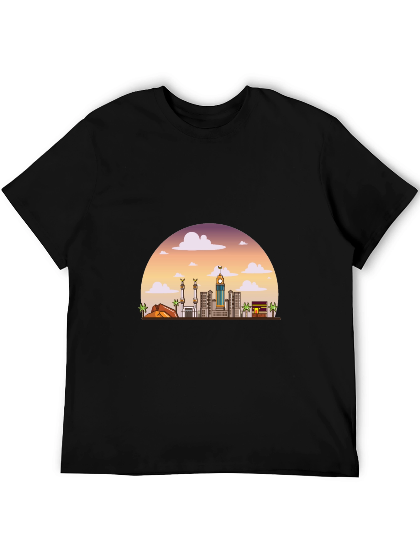 Mens Mecca Skyline Graphic Tee