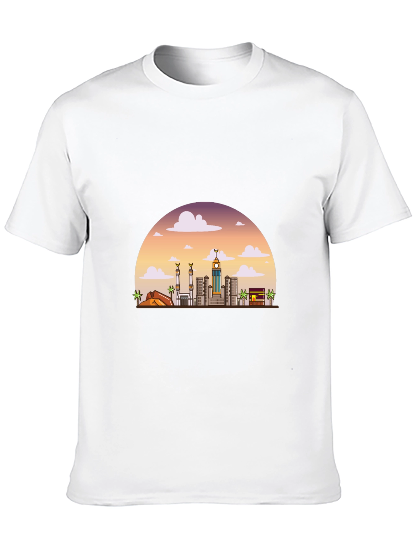Mens Mecca Skyline Graphic Tee