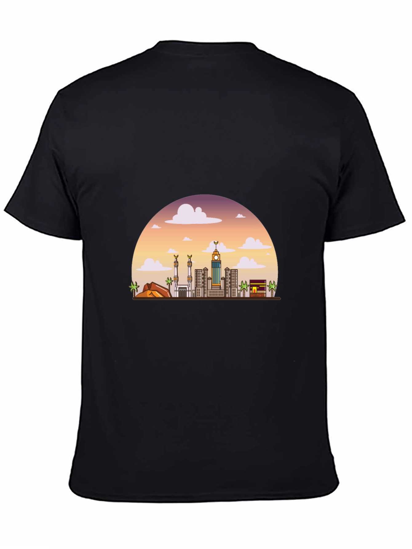 Mens Mecca Skyline Graphic Tee