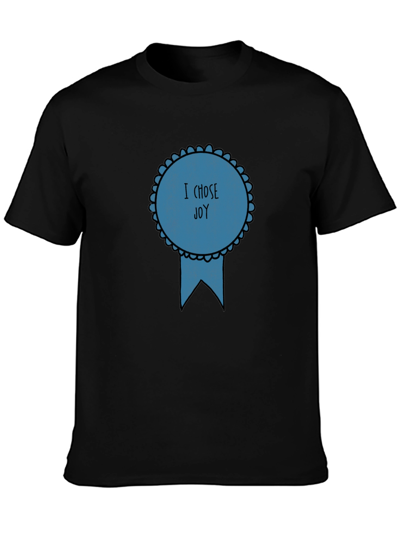 Choose Joy Graphic Tee - Black