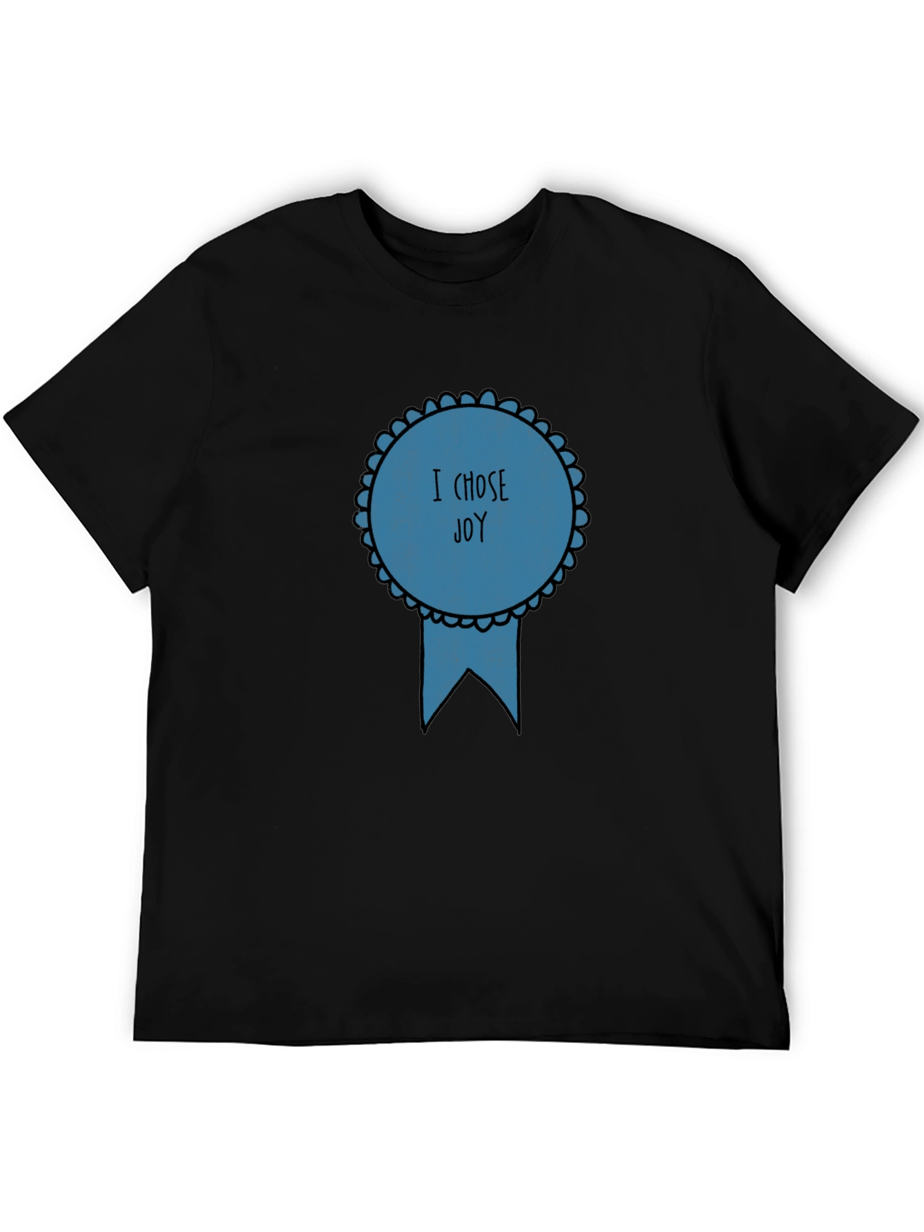 Choose Joy Graphic Tee - Black