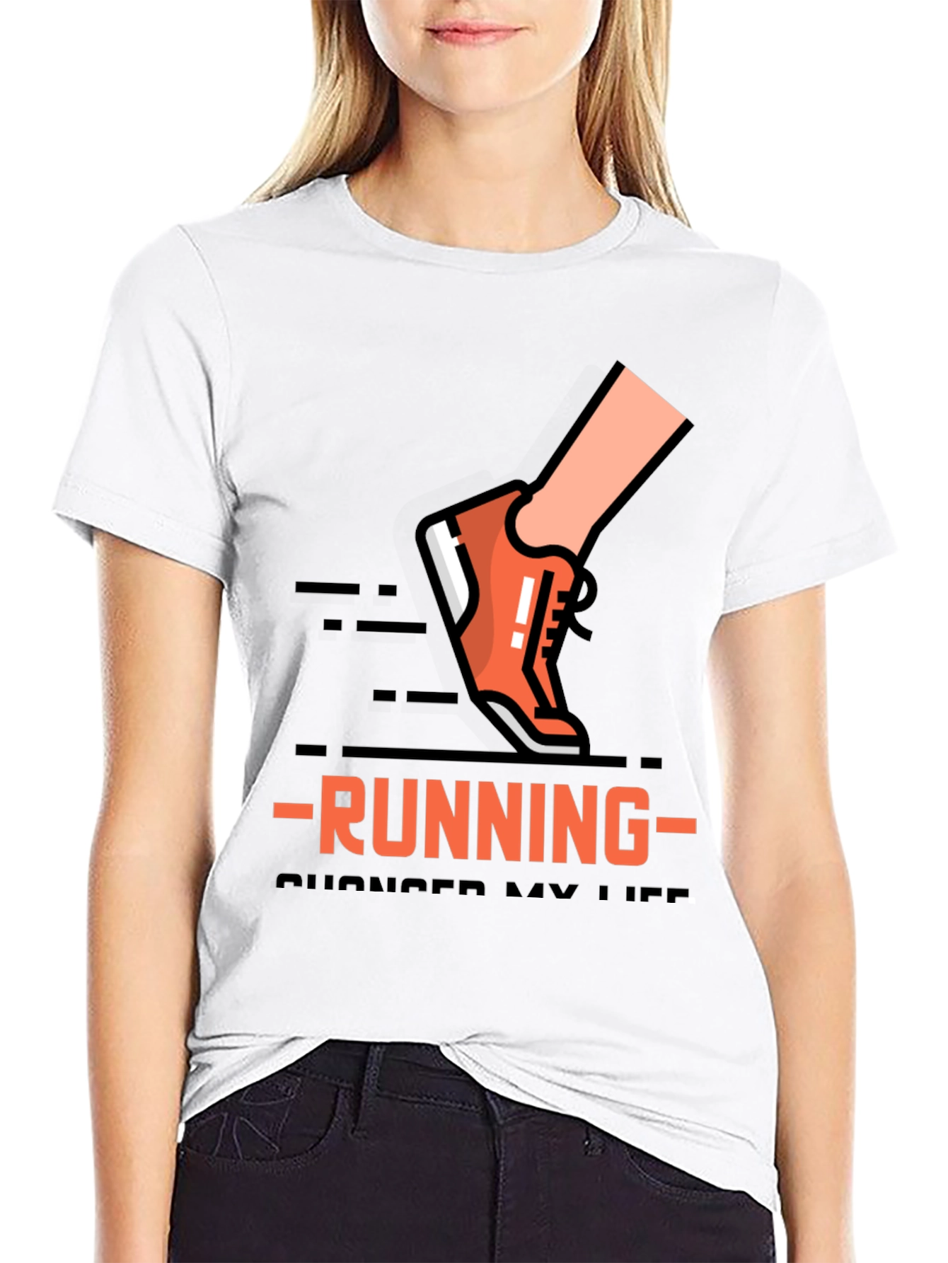 Running Changed My Life Graphic Tee