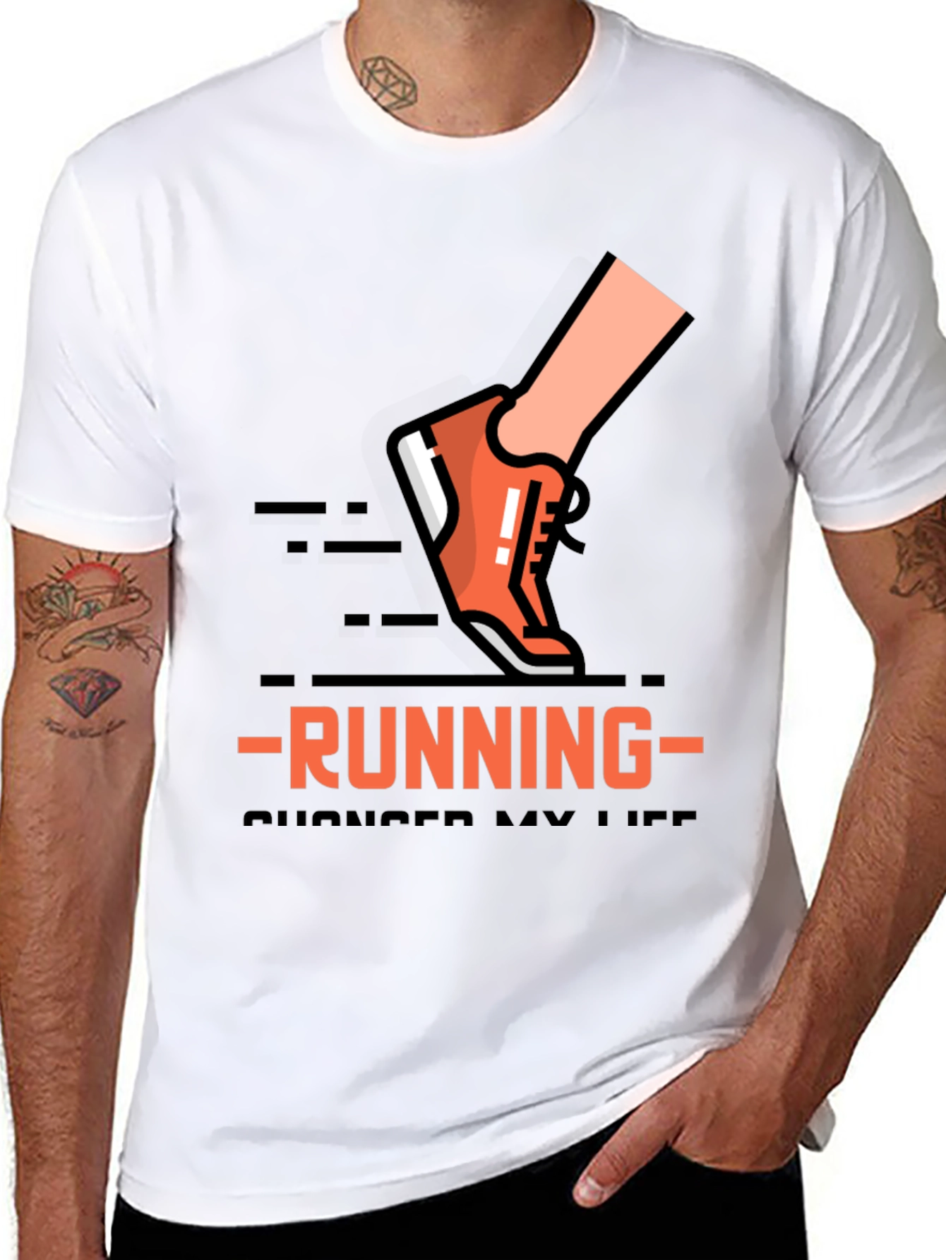 Running Changed My Life Graphic Tee